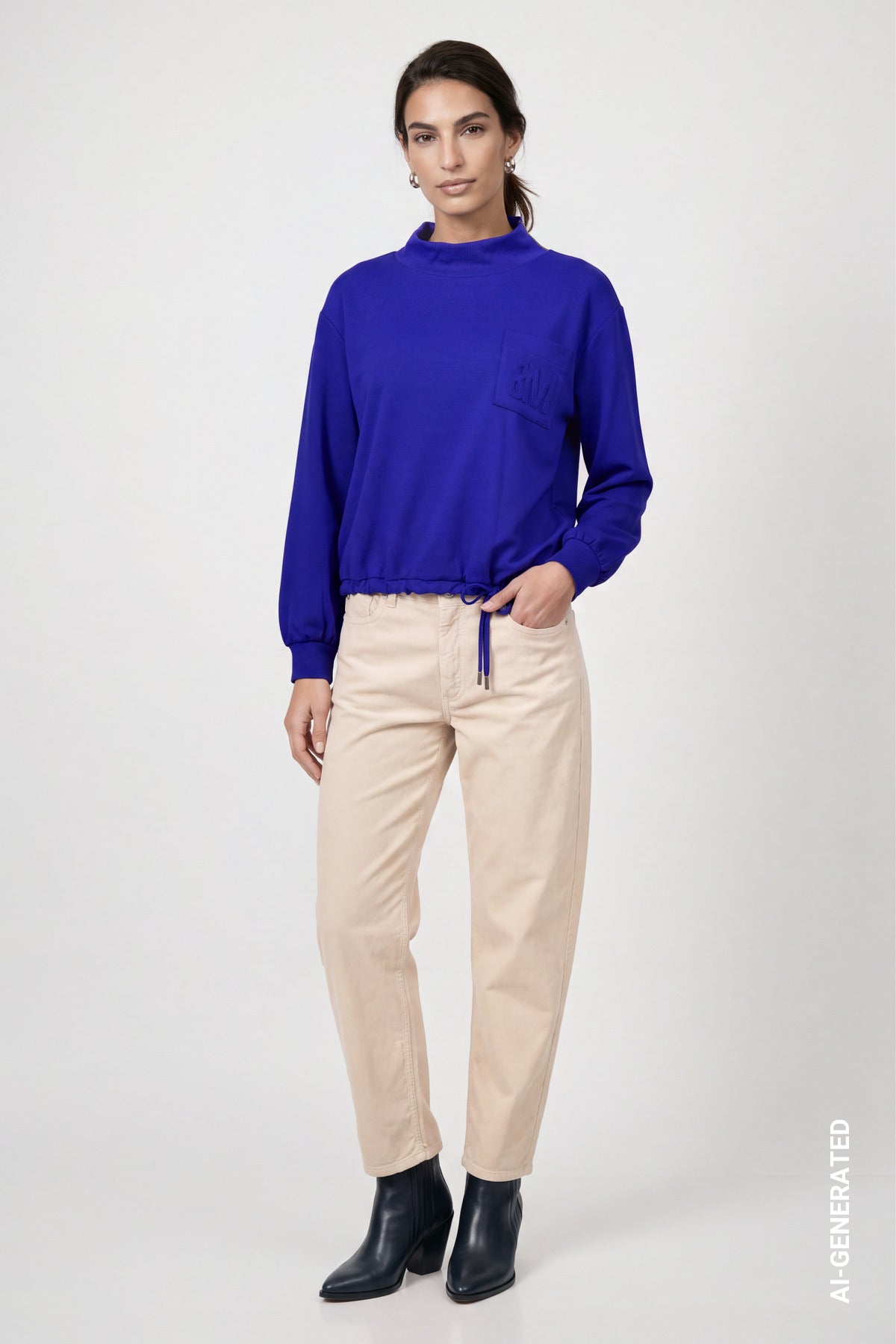 Monari Damen T-Shirts Royal Blue