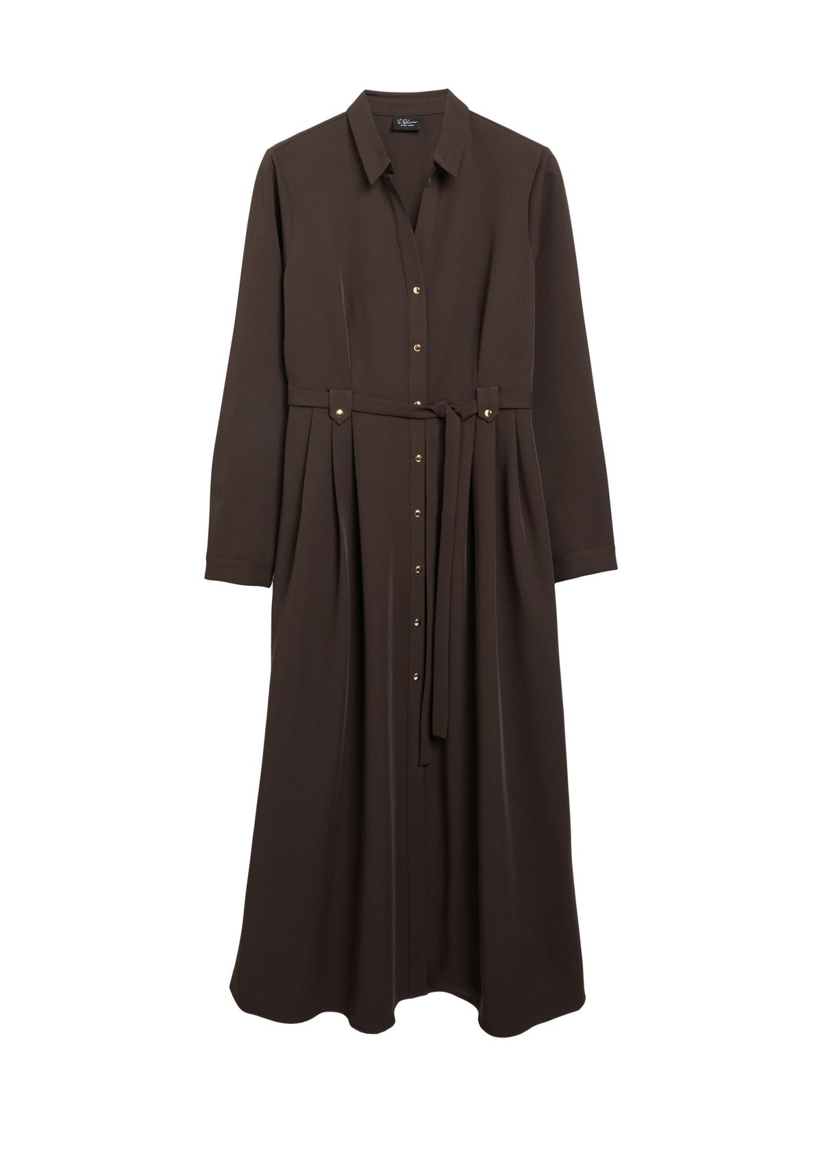 S. Oliver black Damen Kleider  Brown