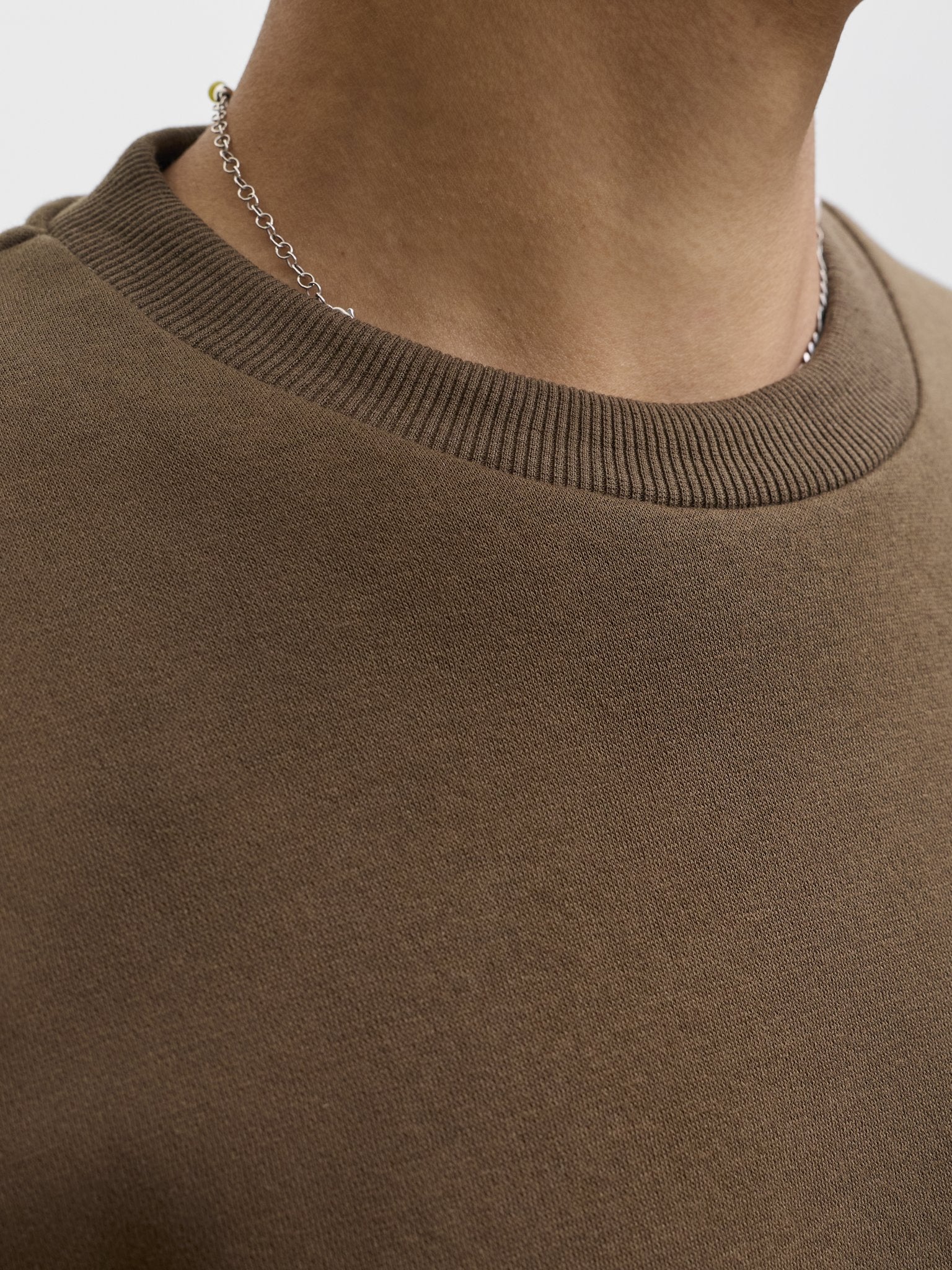 Jack & Jones Herren Sweatshirts Cocoa