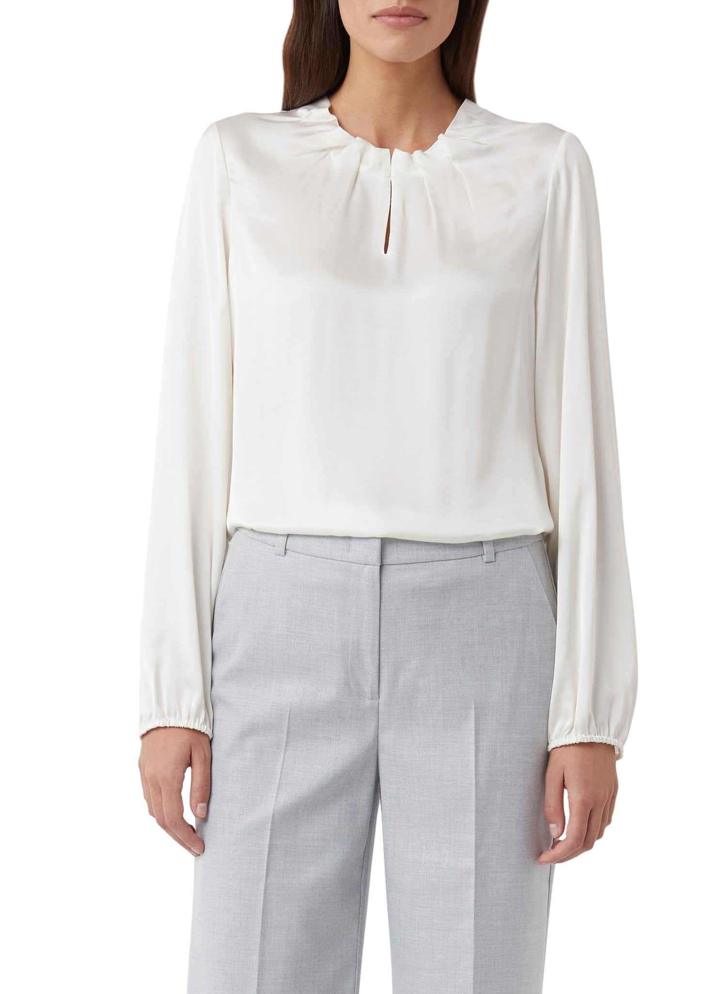 Comma Damen Blusen  White