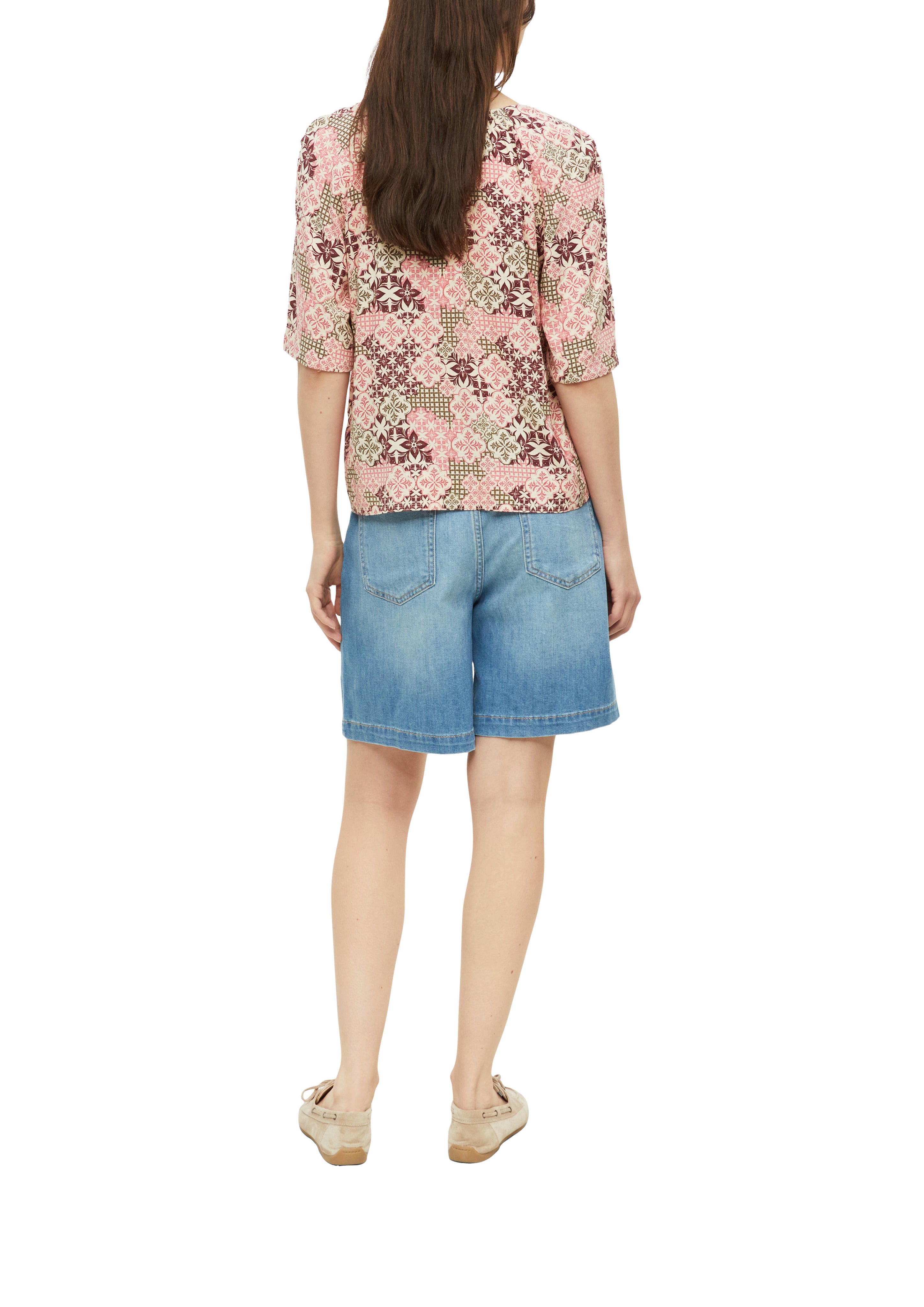 S. Oliver red Damen Blusen Red