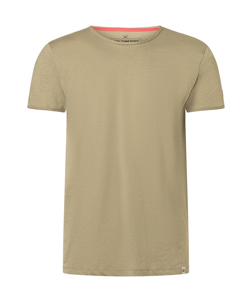 Timezone Herren T-Shirts kurz  Light Kha