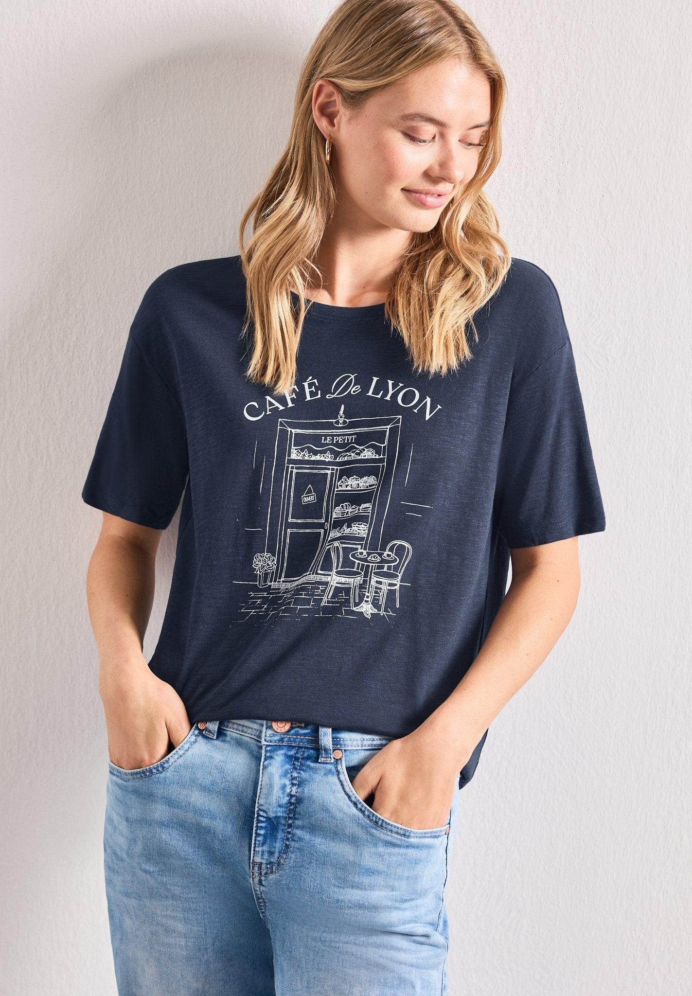 Street One Damen T-Shirts Darkest B