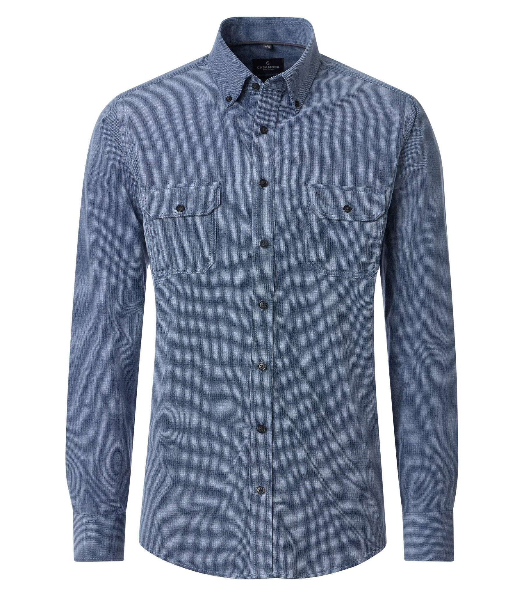 Casa Moda Herren Hemden  Blau