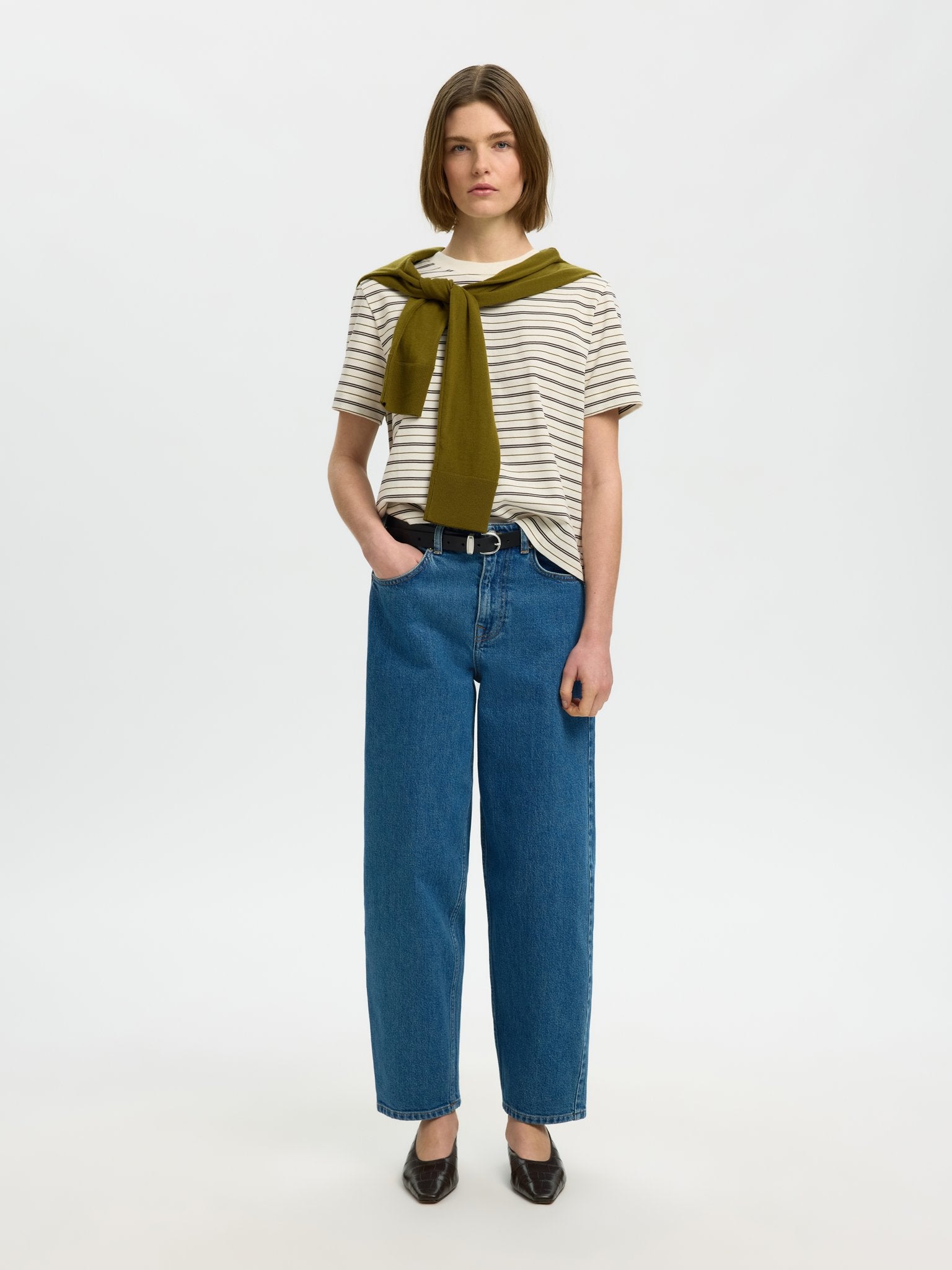 Selected Femme Damen T-Shirts Delicioso/Multi