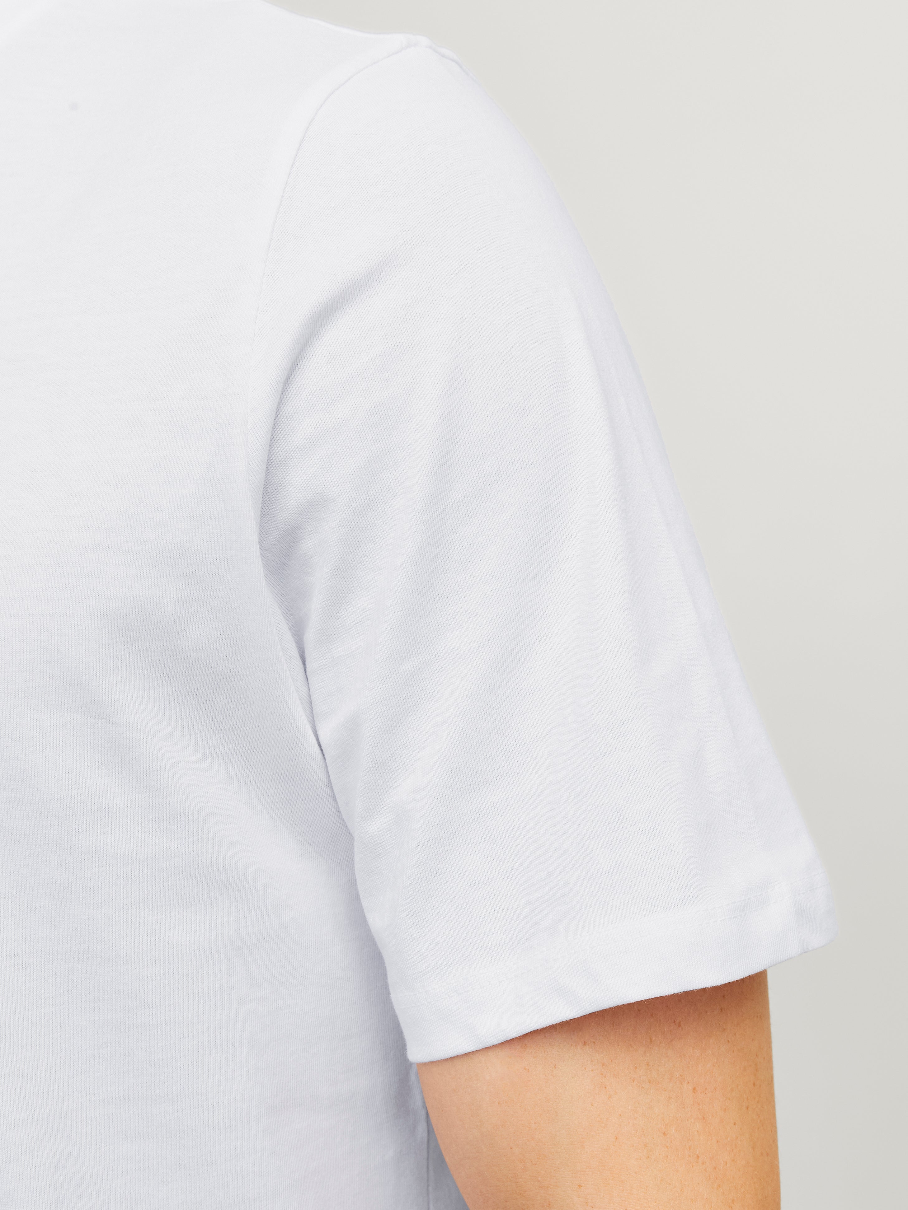 Jack & Jones Herren T-Shirts kurz White/Reg