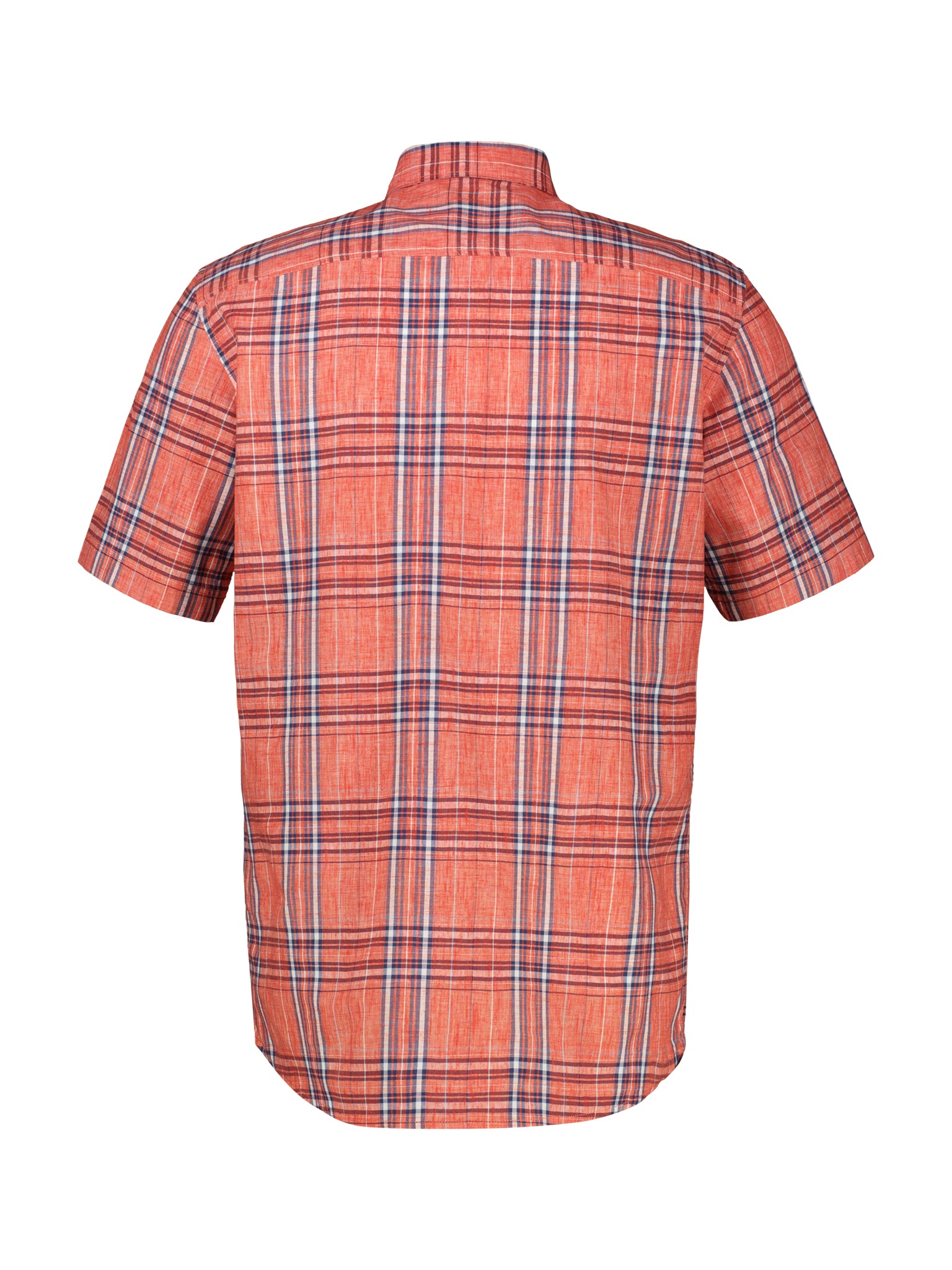 Lerros Herren Hemden kurz Vivid Red