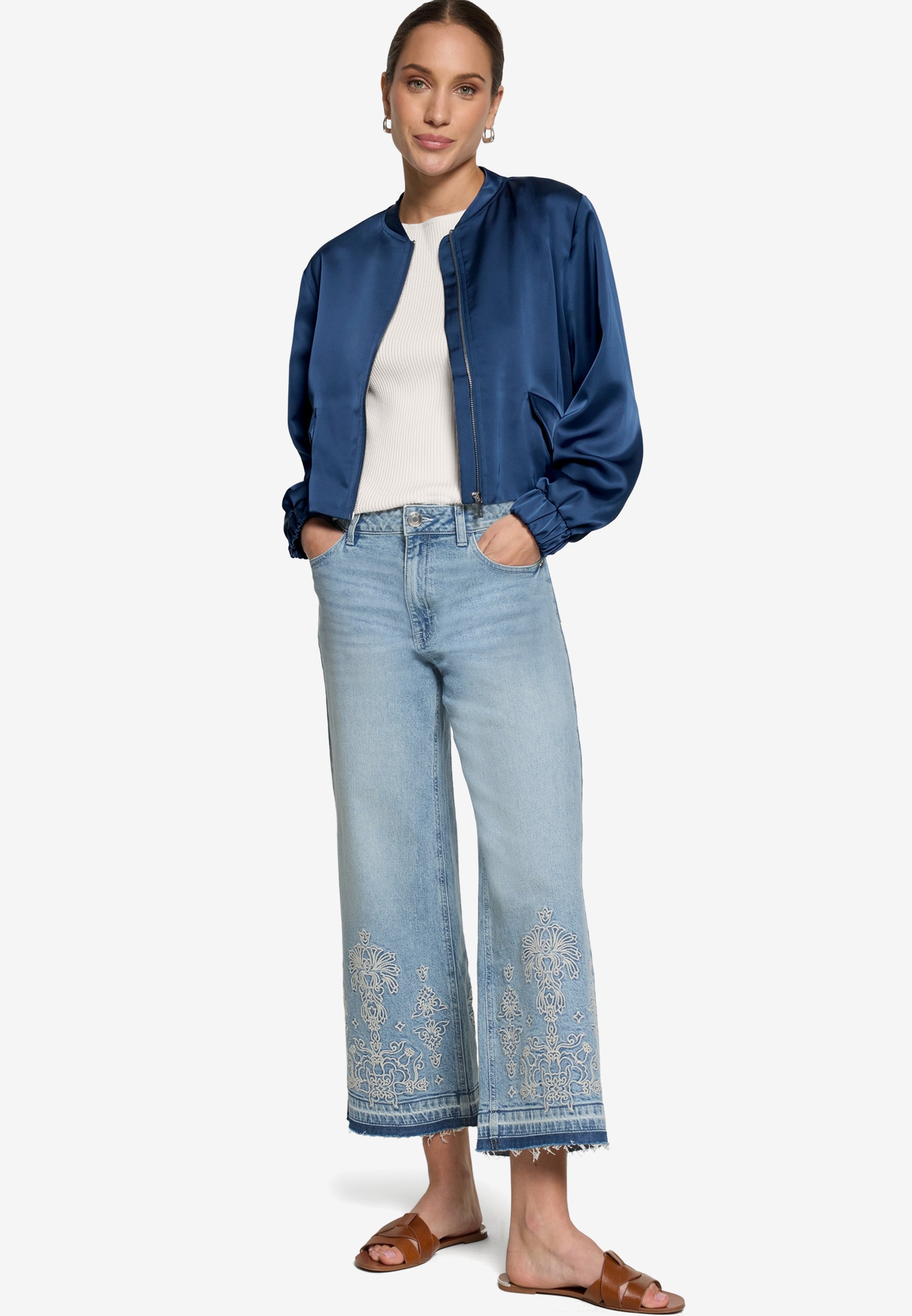 Zero Damen Pullover Offwhite
