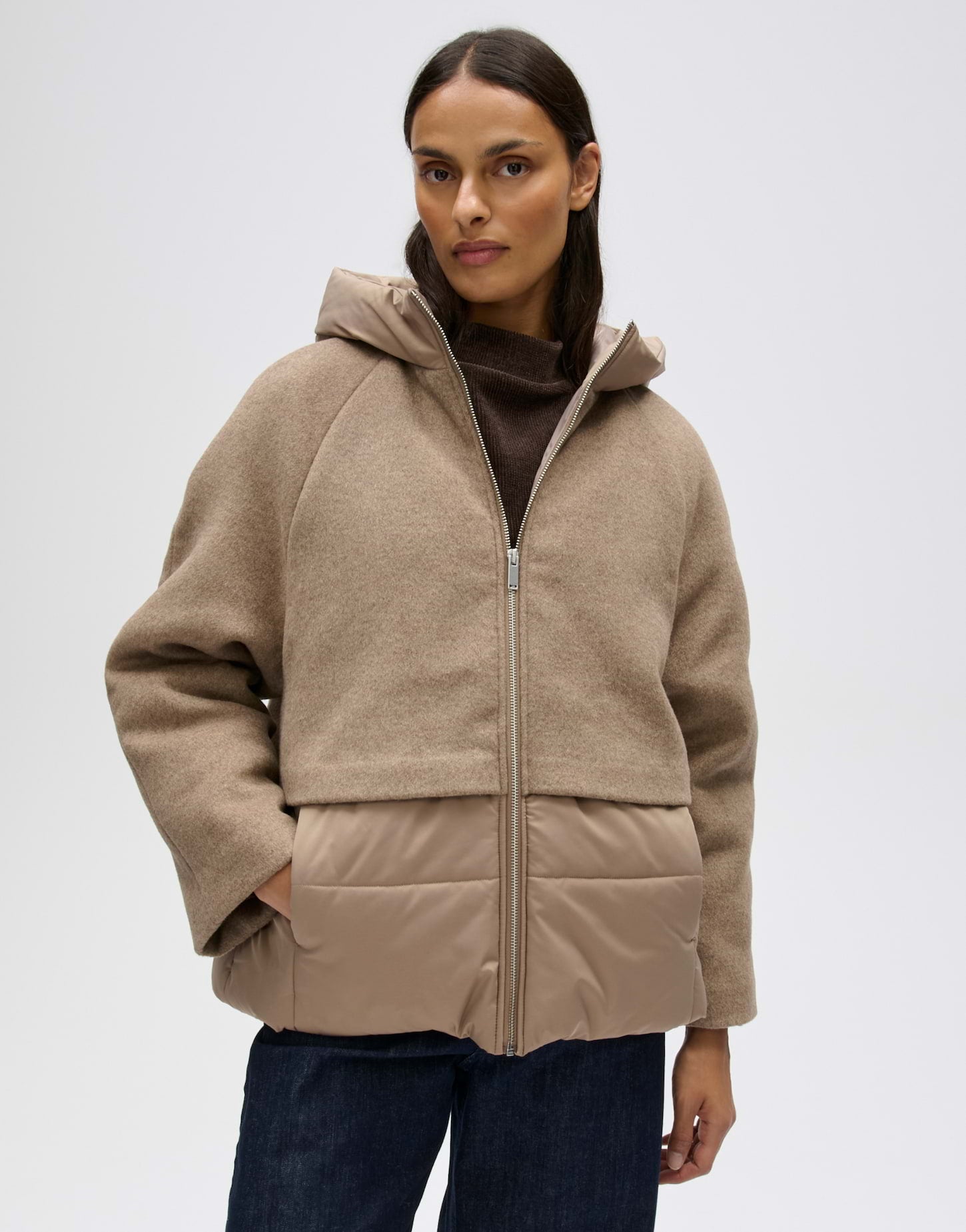Opus Damen Jacken Light Mocca