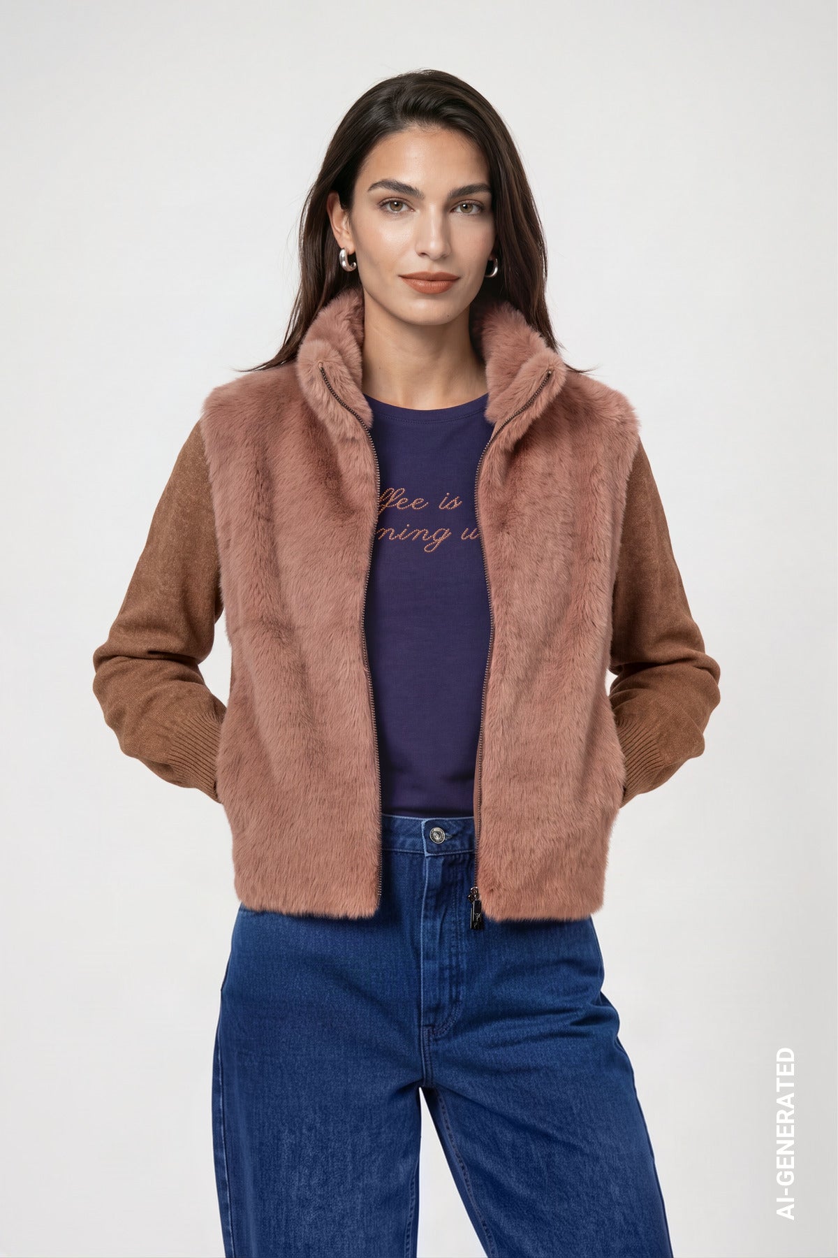 Monari Damen Strickjacken  Tiramisu