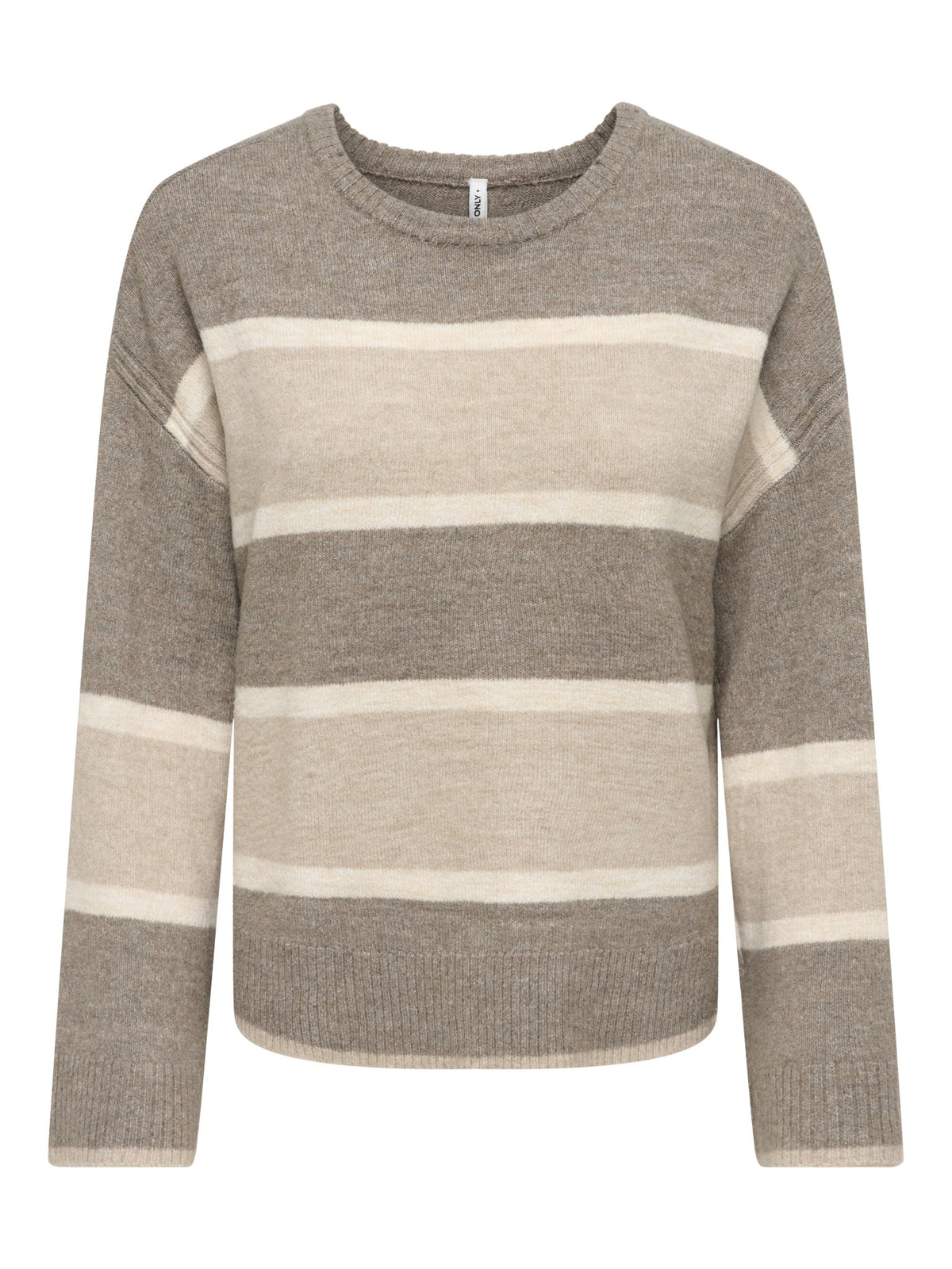 Only Damen Pullover Walnut/Birch/St
