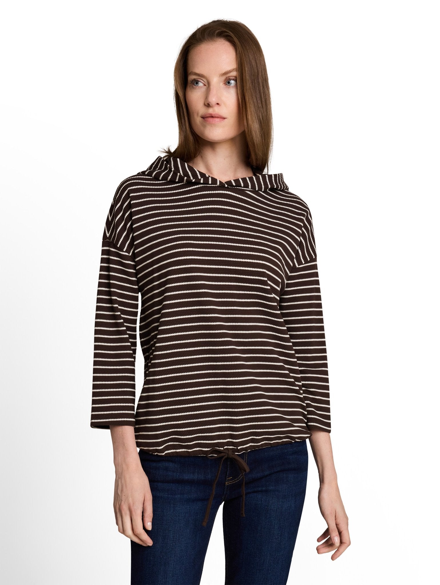Tom Tailor Damen Tops Java Dark Brown