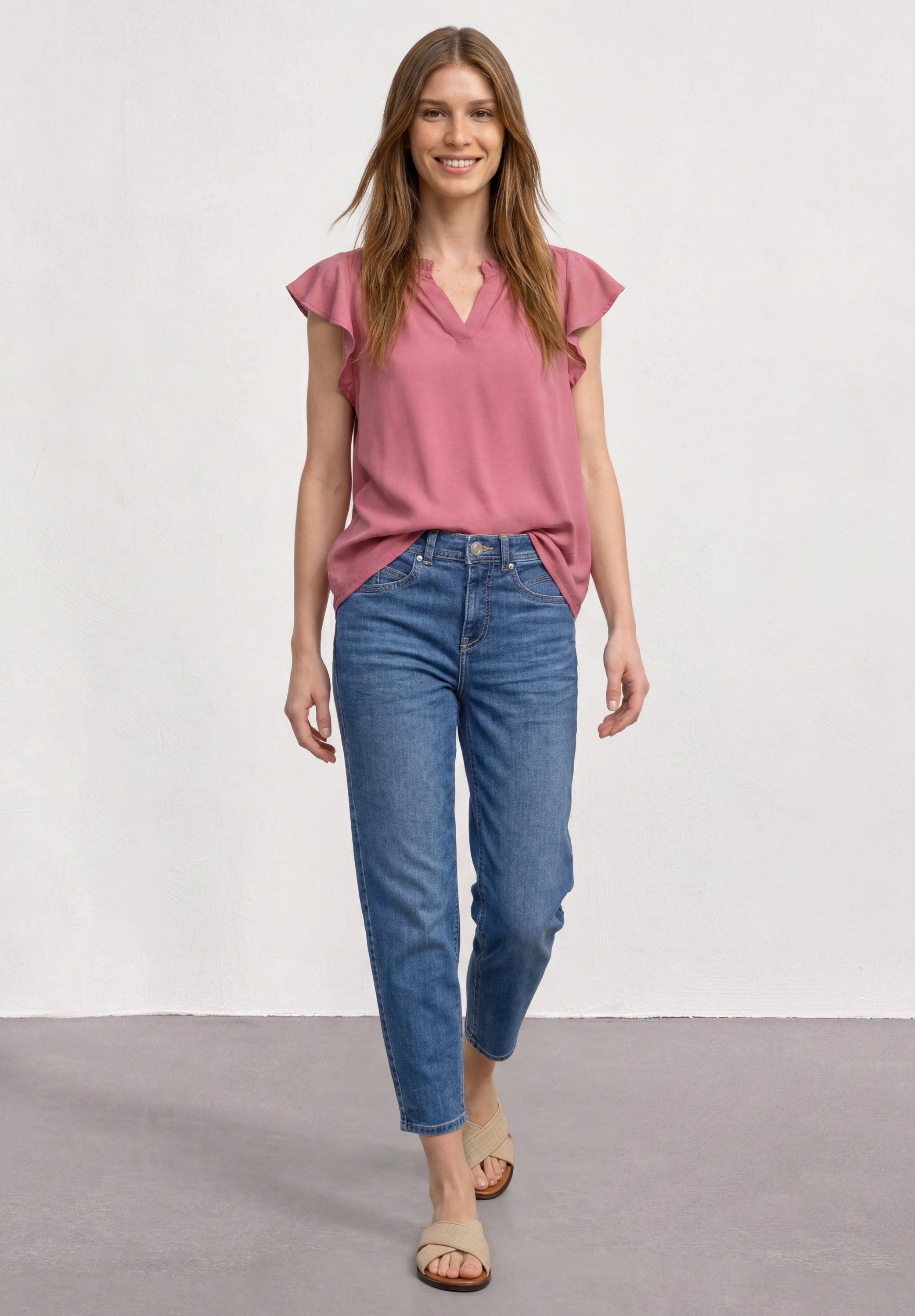 Street One Damen Blusen  Blush Ber