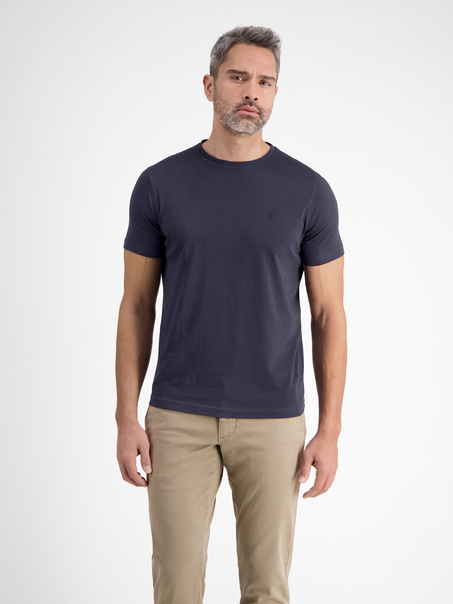 Lerros Herren T-Shirts kurz Navy