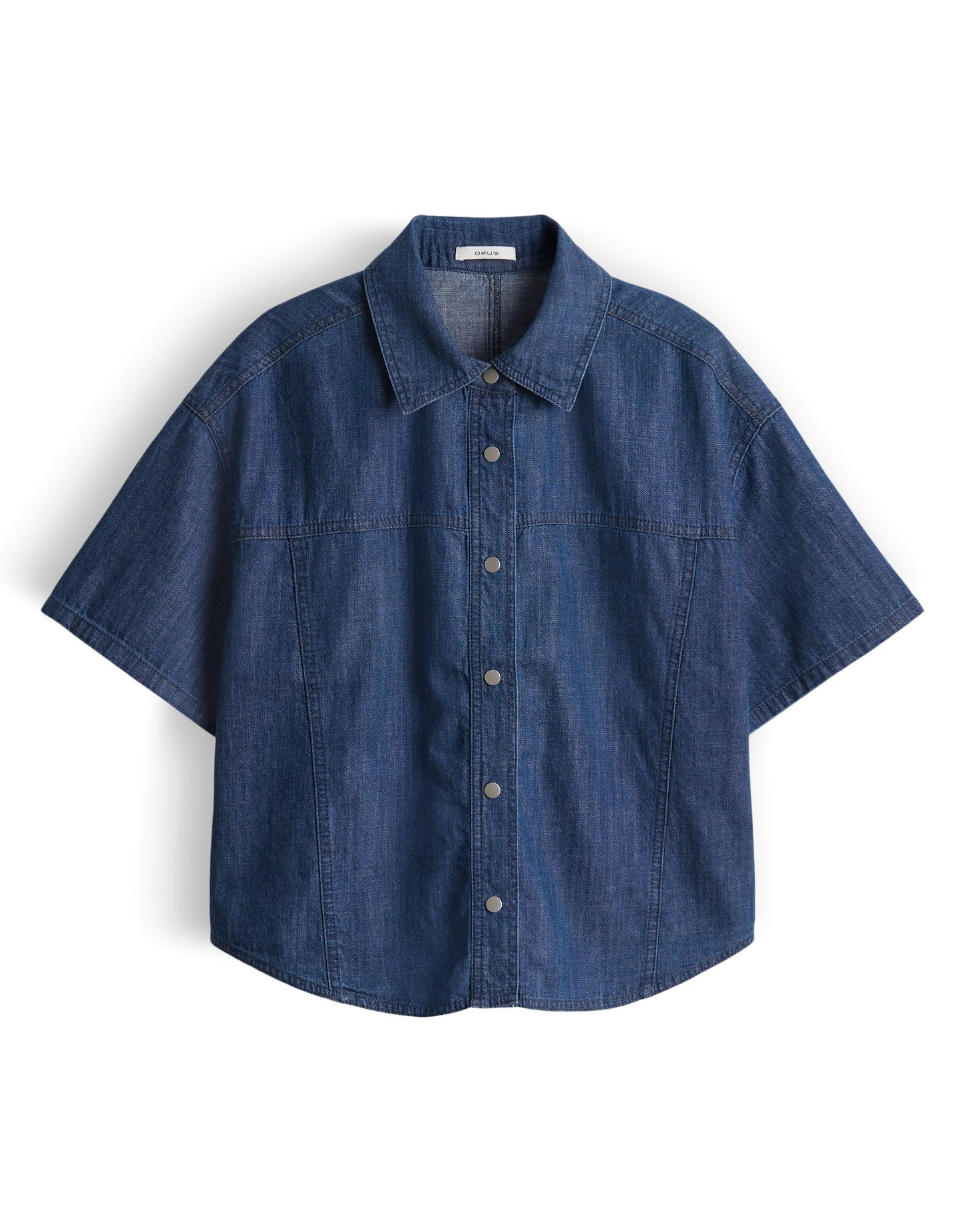 Opus Damen Blusen Mid Aegean Blue