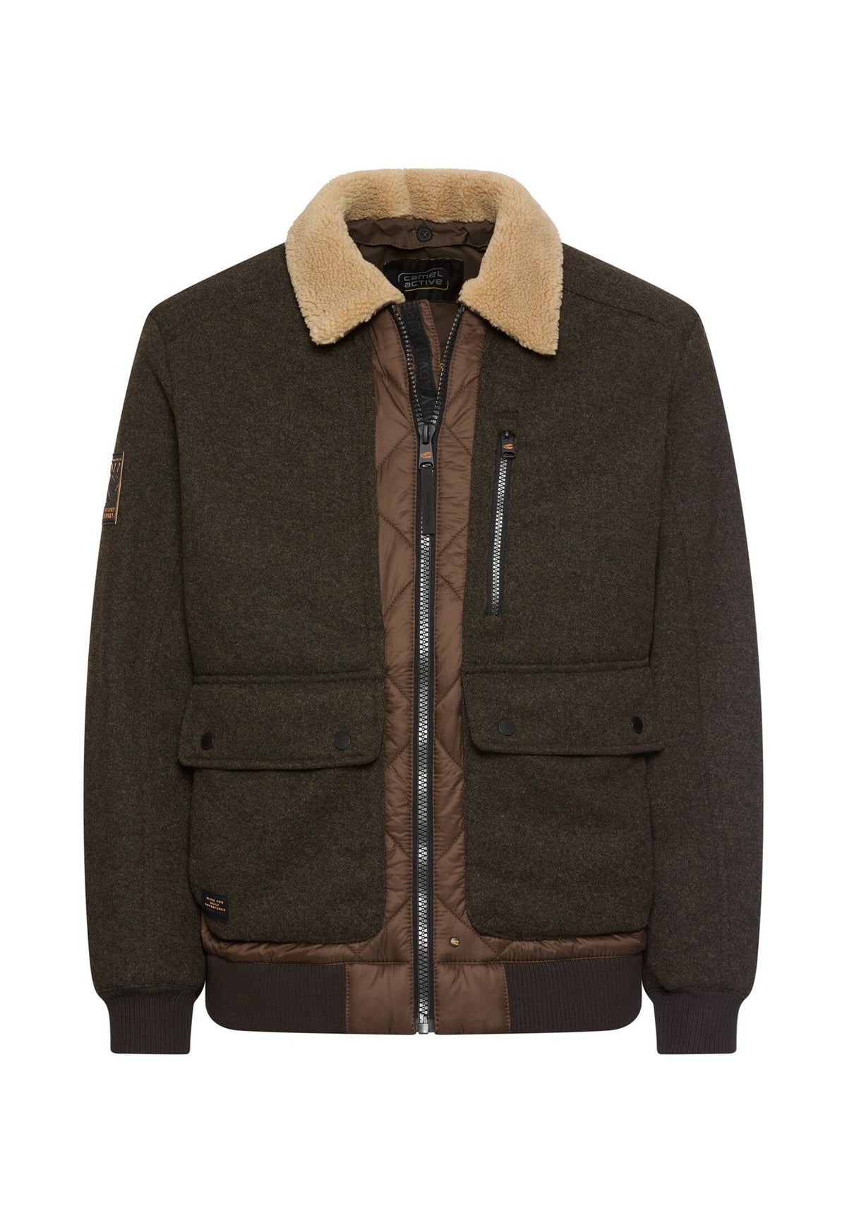 Camel active Herren Jacken  Dark Choclat