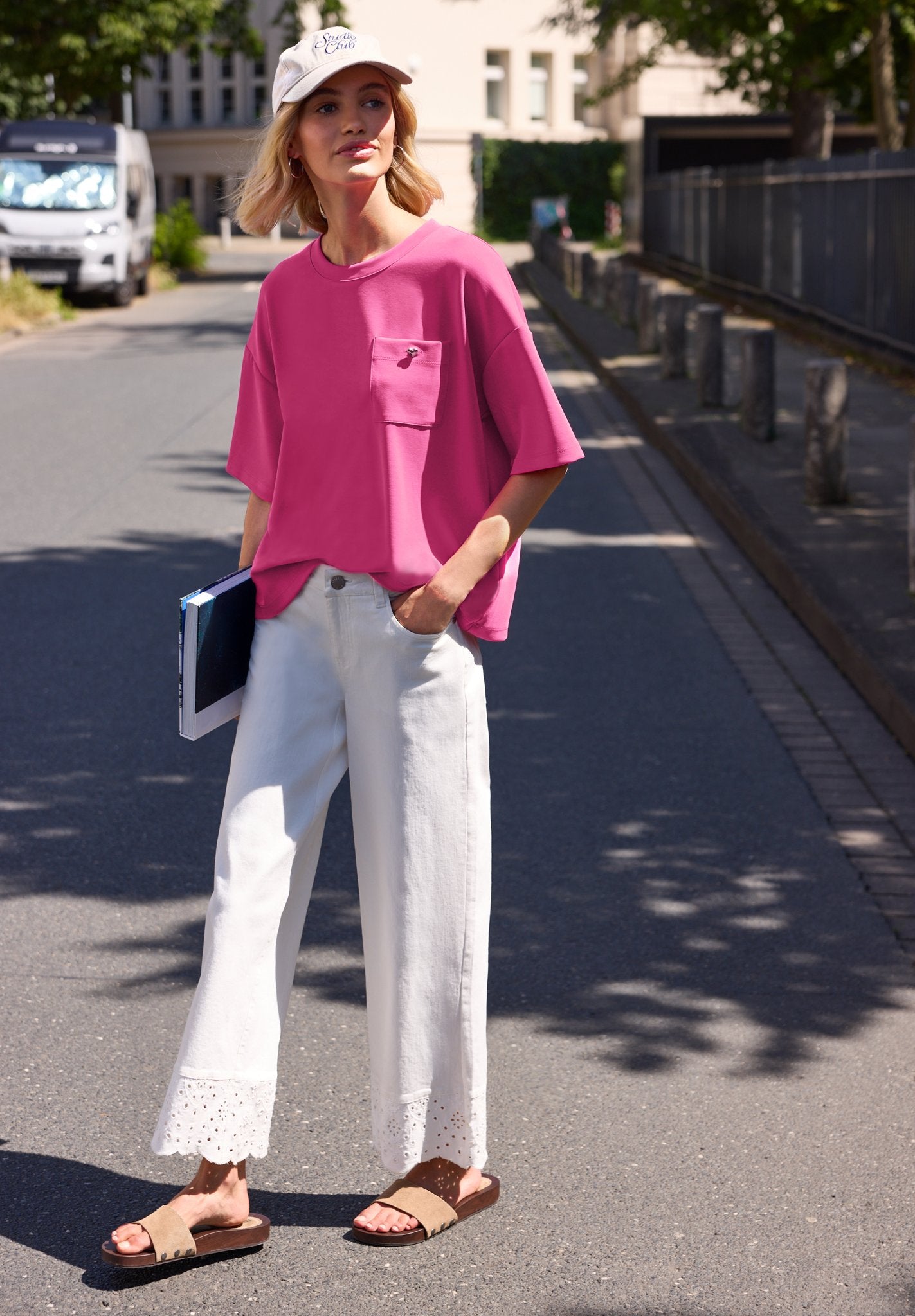 Street One Studio Damen T-Shirts  Ruby Rasp