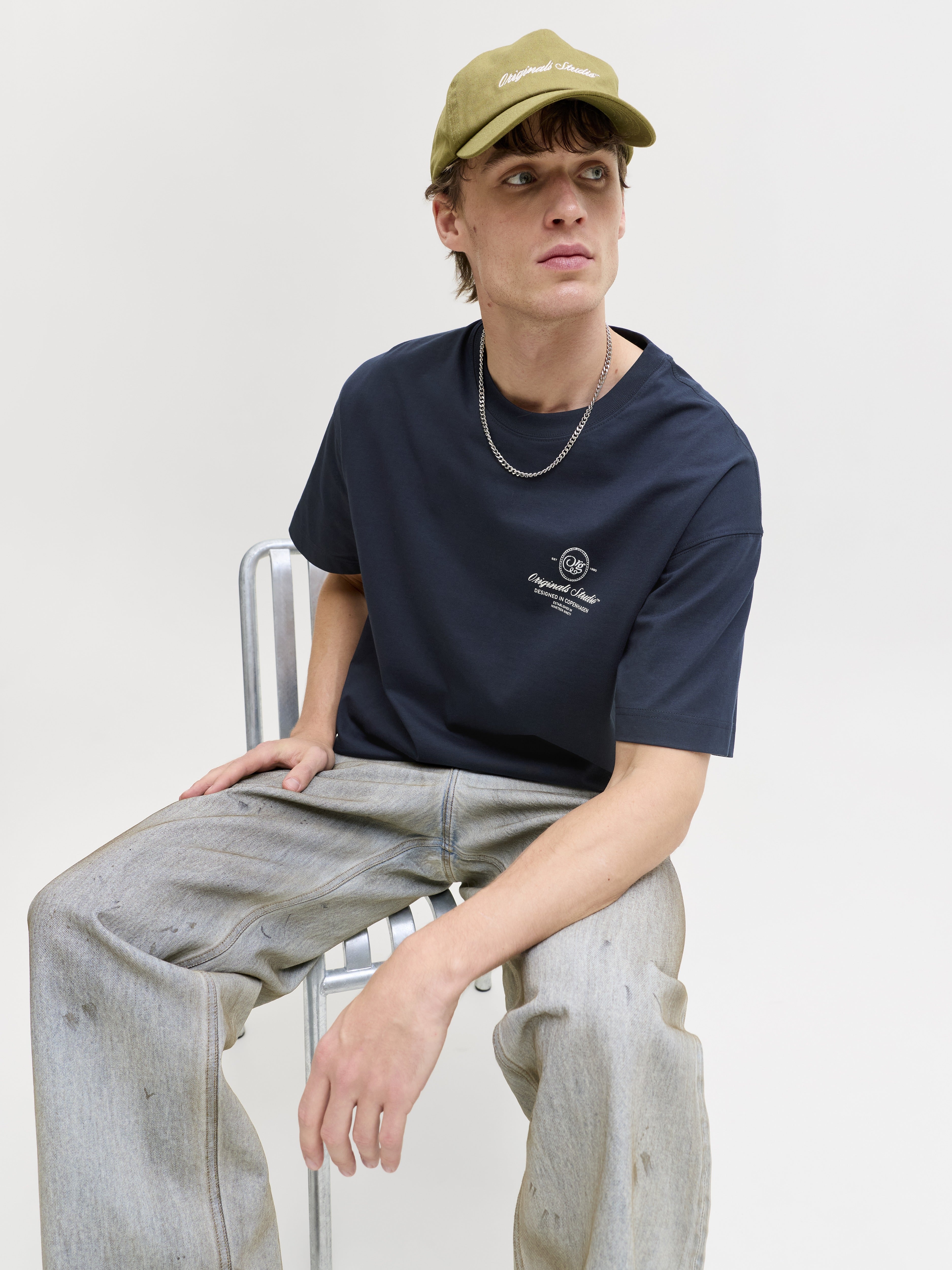 Jack & Jones Herren T-Shirts kurz Sky Captain
