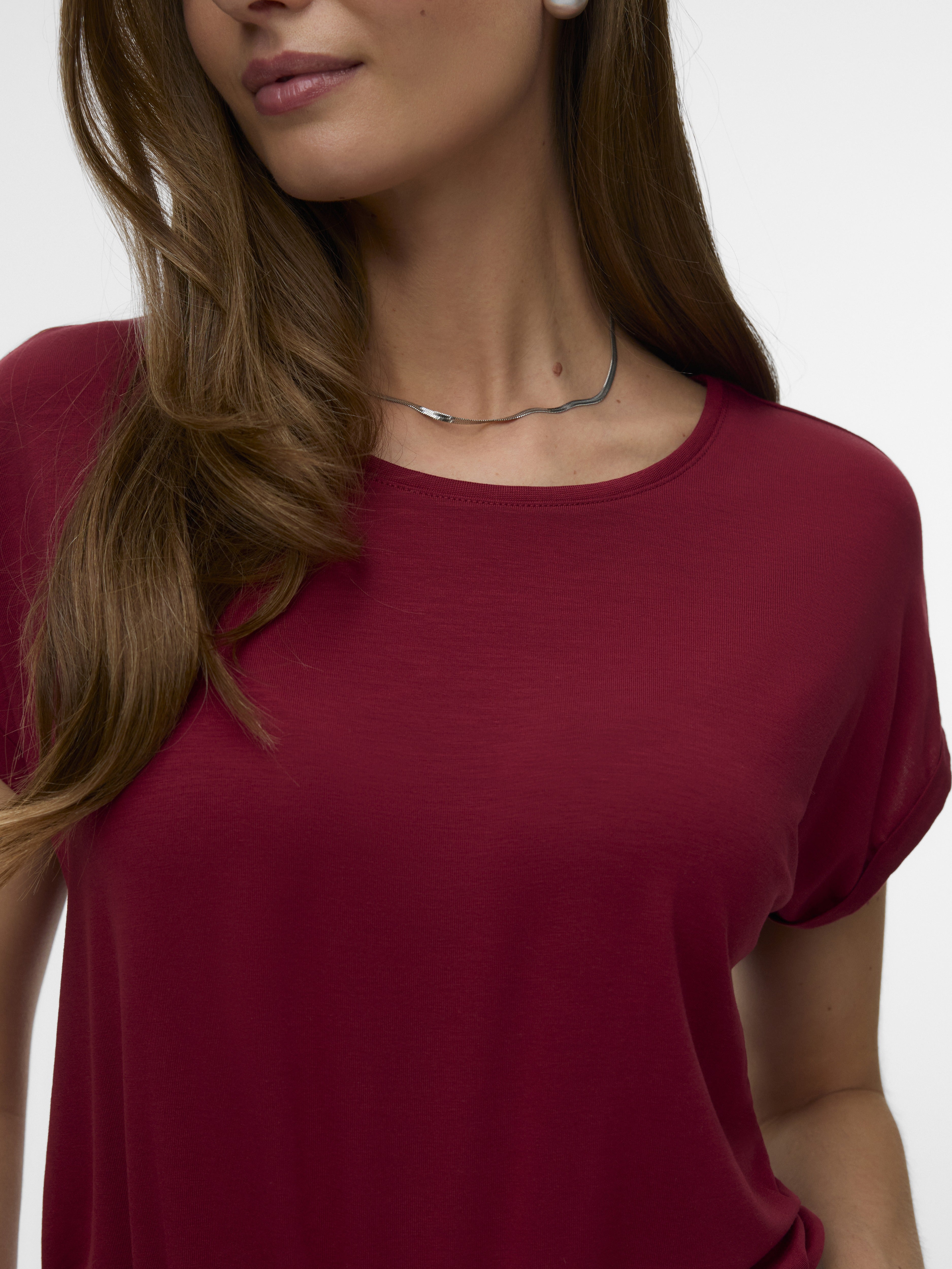 Vero Moda Damen T-Shirts Biking Red