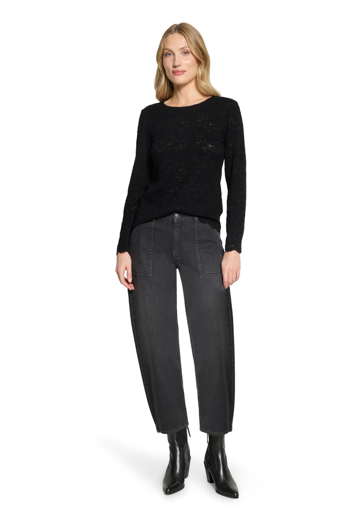 Betty & Co Damen T-Shirts Black