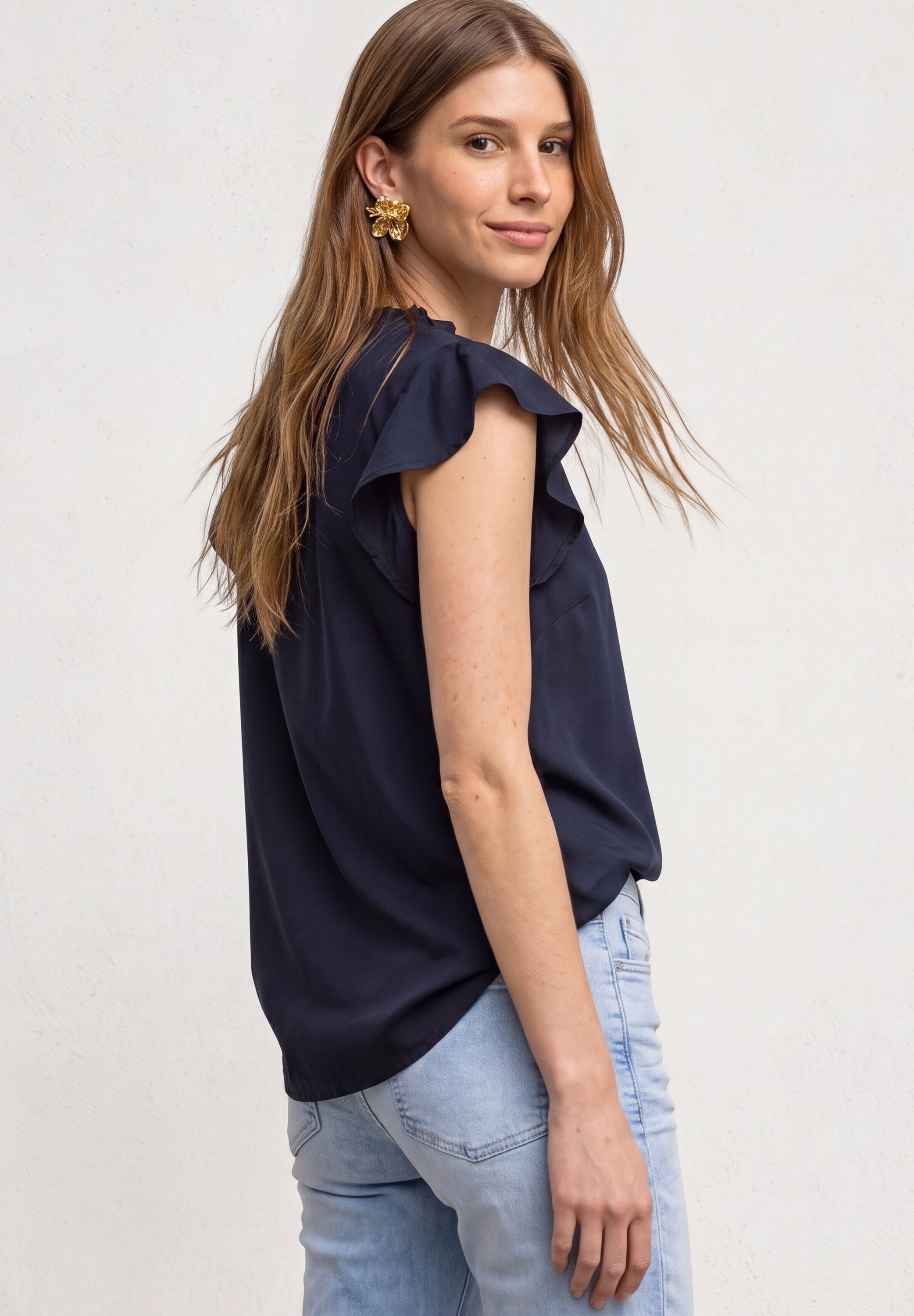 Street One Damen Blusen Darkest B