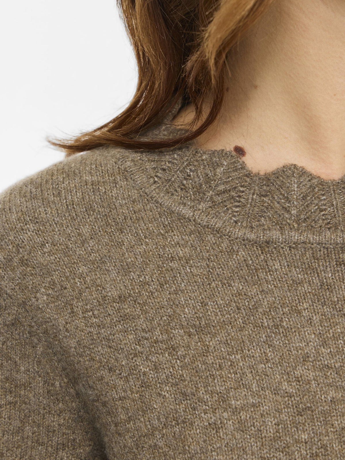 Vila Damen Kleider Falcon/Melange