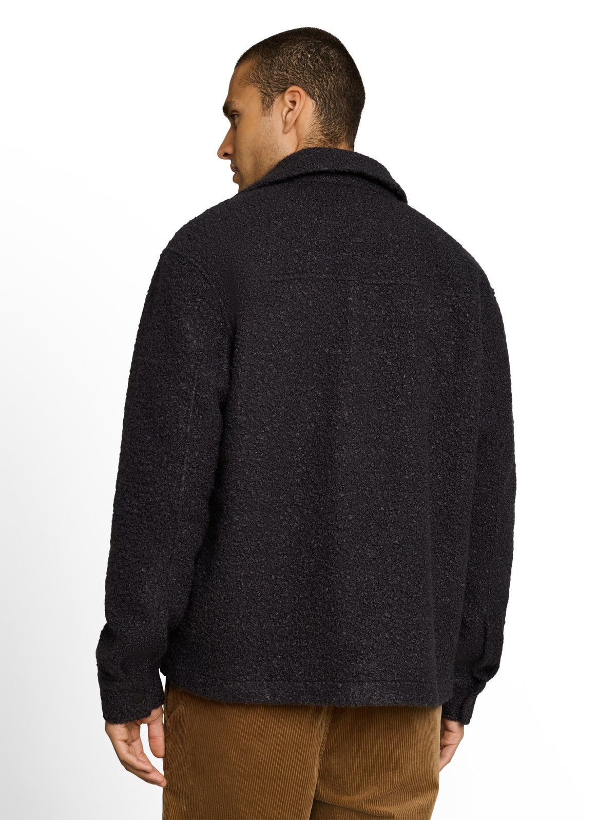 Tom Tailor denim Herren Hemden lang Coal Grey