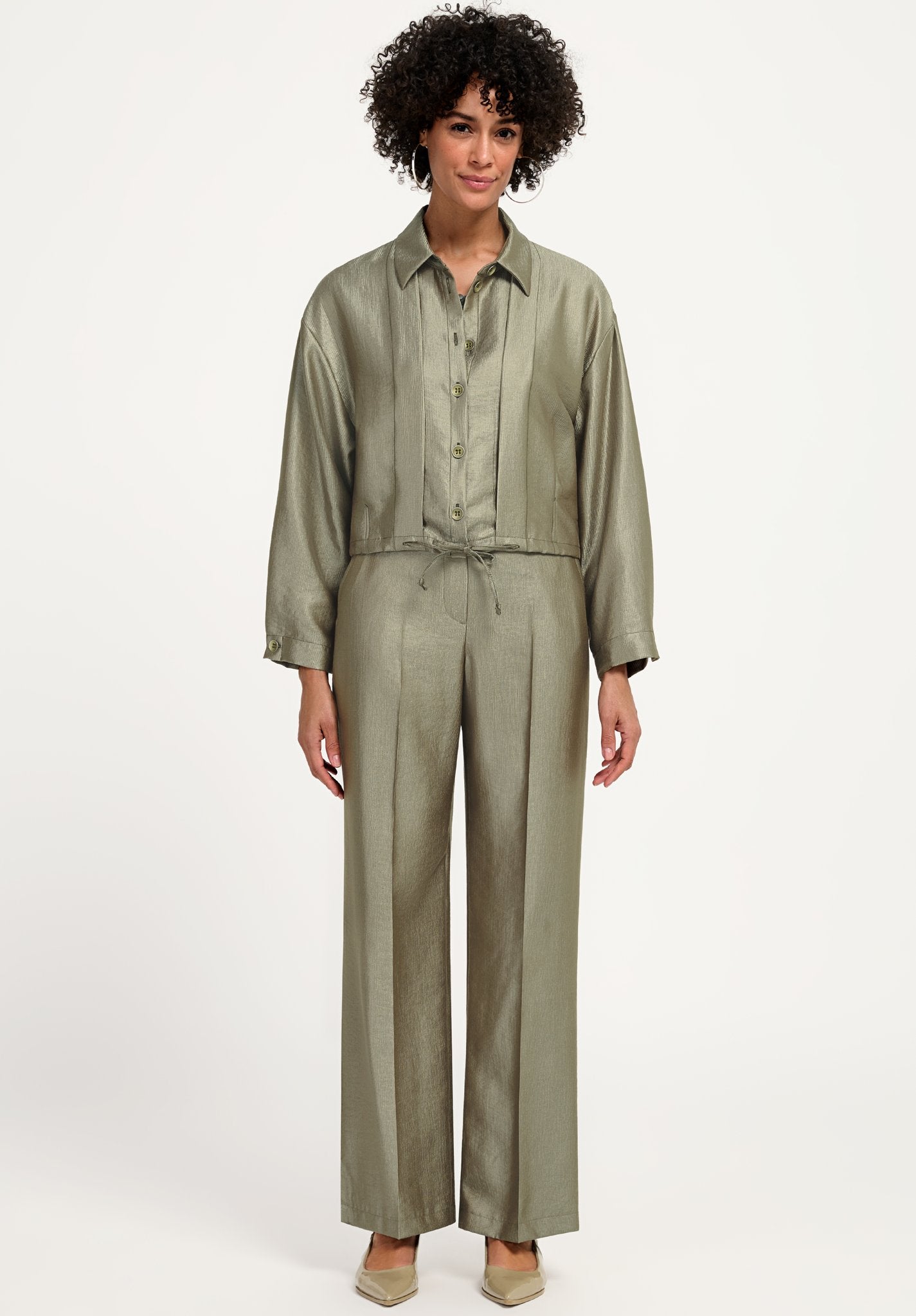 Bianca Damen Hosen Sage