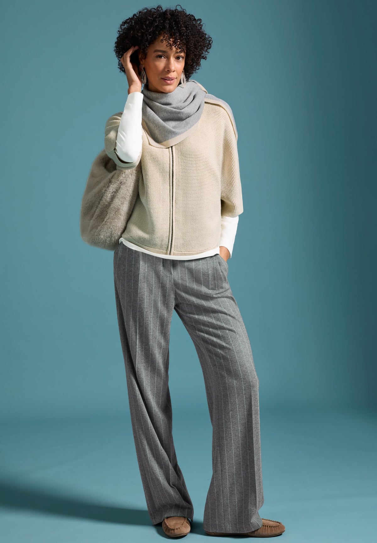 Bianca Damen Pullover Light Sherry Me