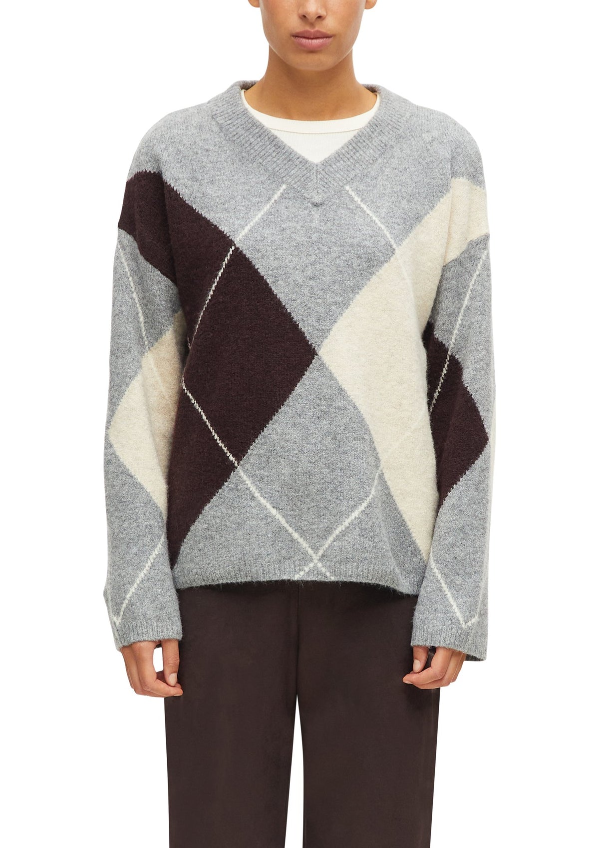 S. Oliver red Damen Pullover X Lilac/Pink