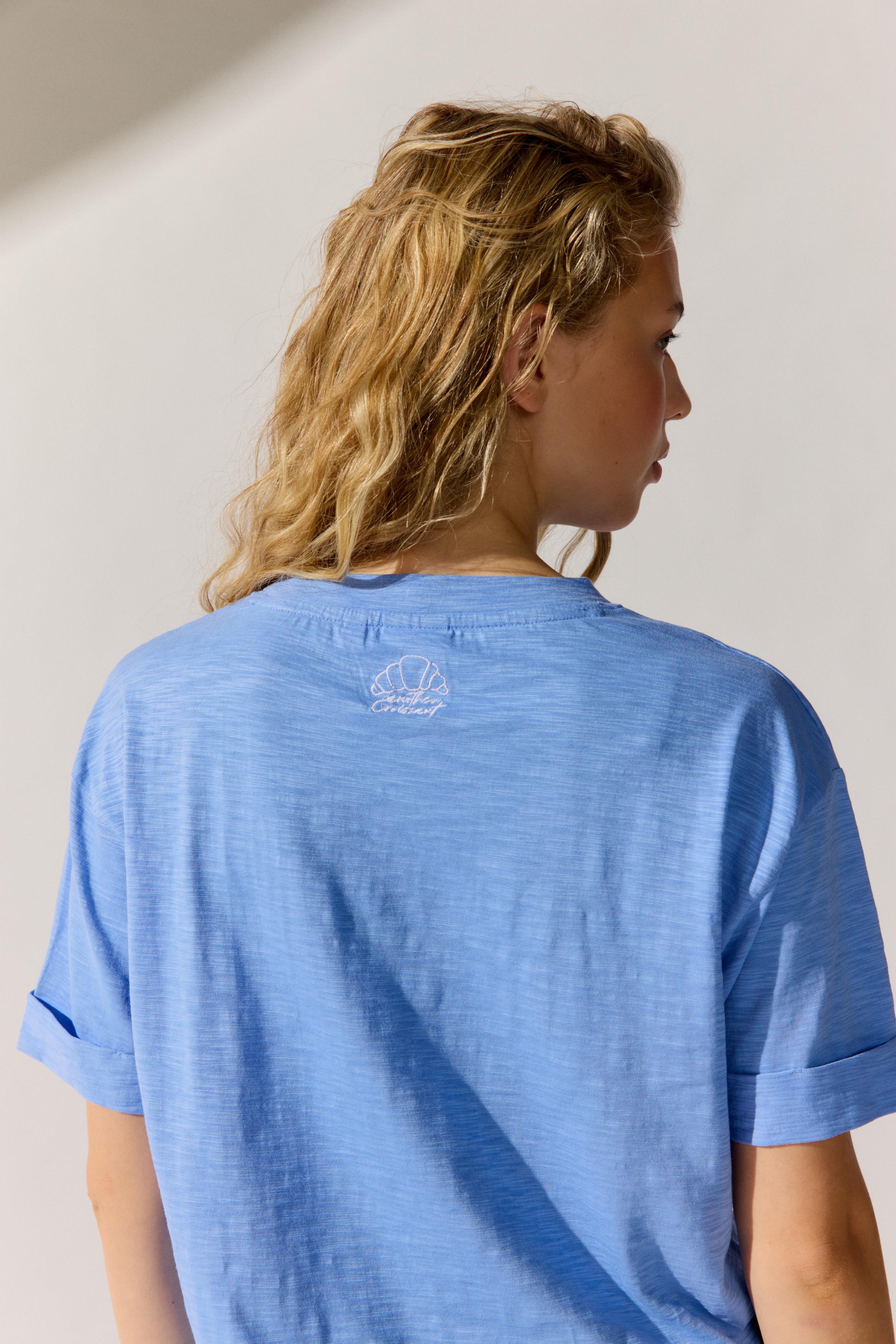 Fashion People Damen T-Shirts Bleubell Print