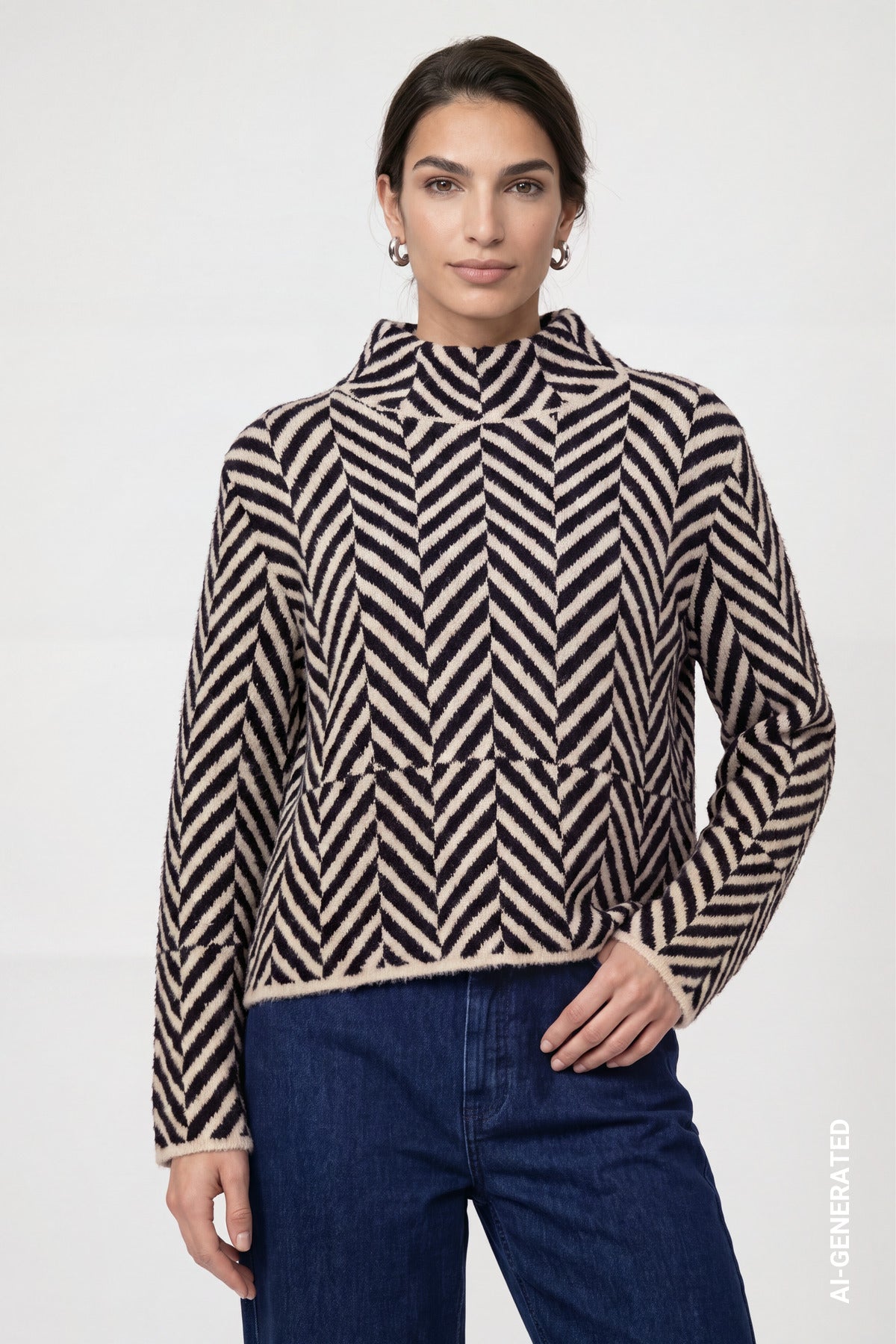 Monari Damen Pullover Dark Blue G
