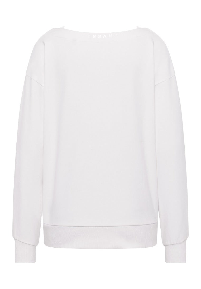 Elbsand Damen Sweatshirts  Cloud Whi