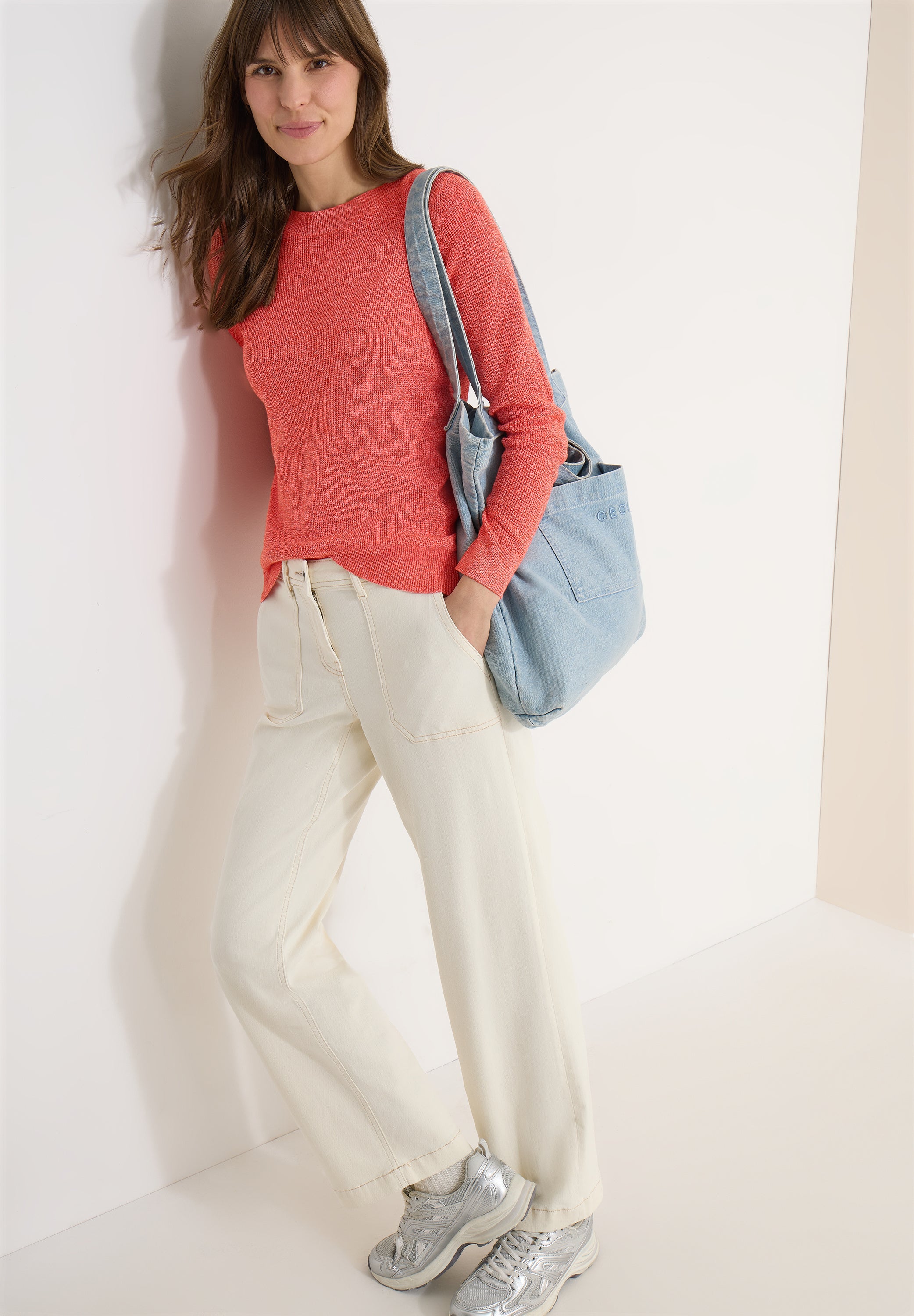 Cecil Damen Pullover  Cherry To