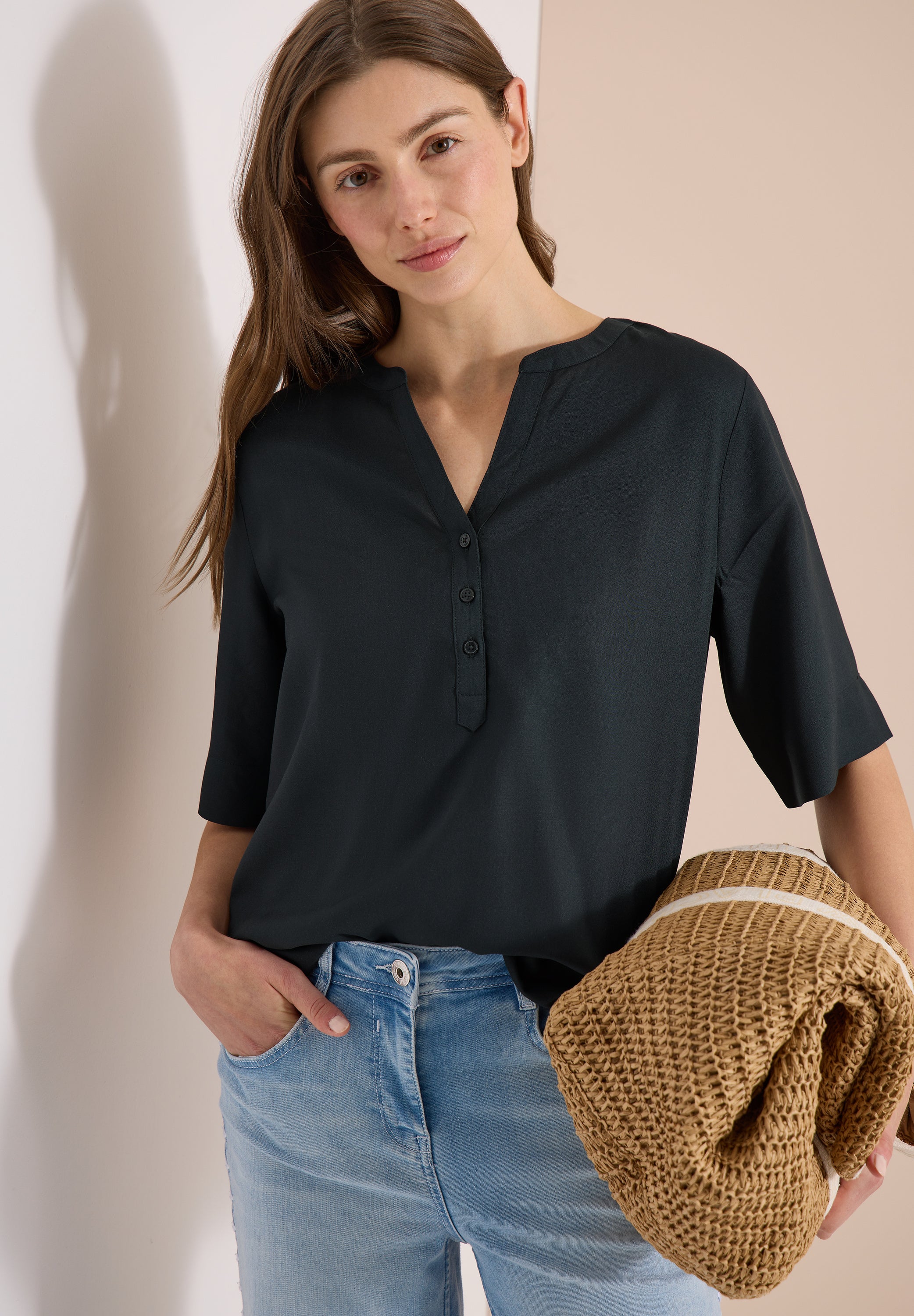 Cecil Damen Blusen  Palm Bree