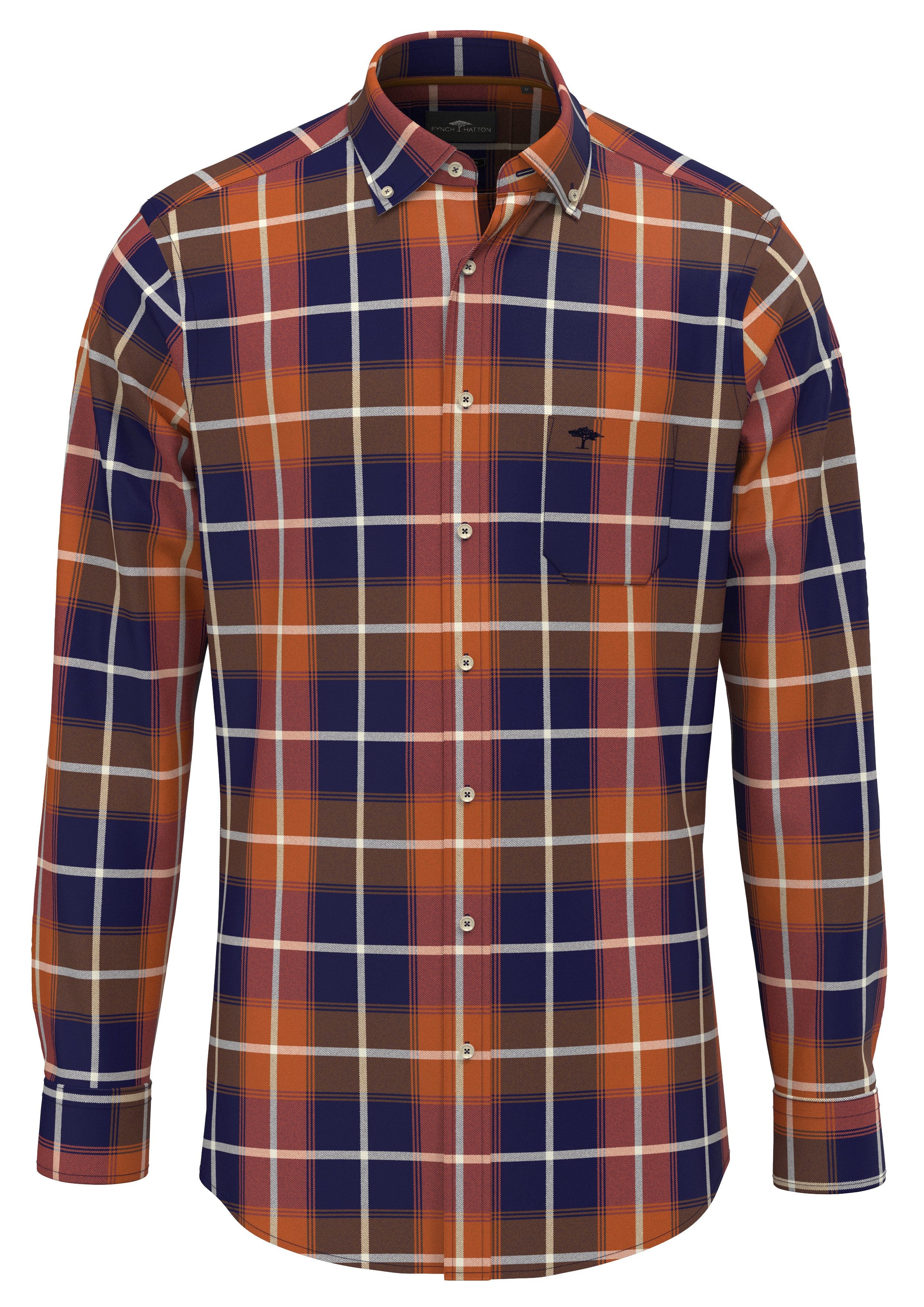 Fynch-Hatton Herren Hemden Flame
