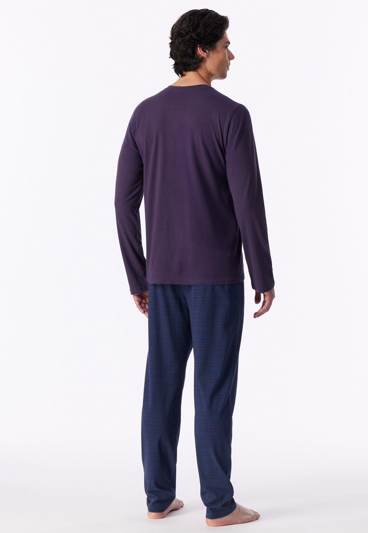 Schiesser Herren Aubergine