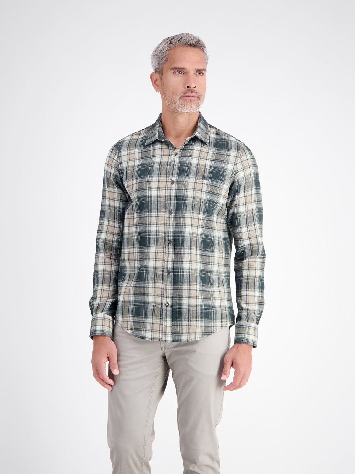 Lerros Herren Hemden Cedar Green