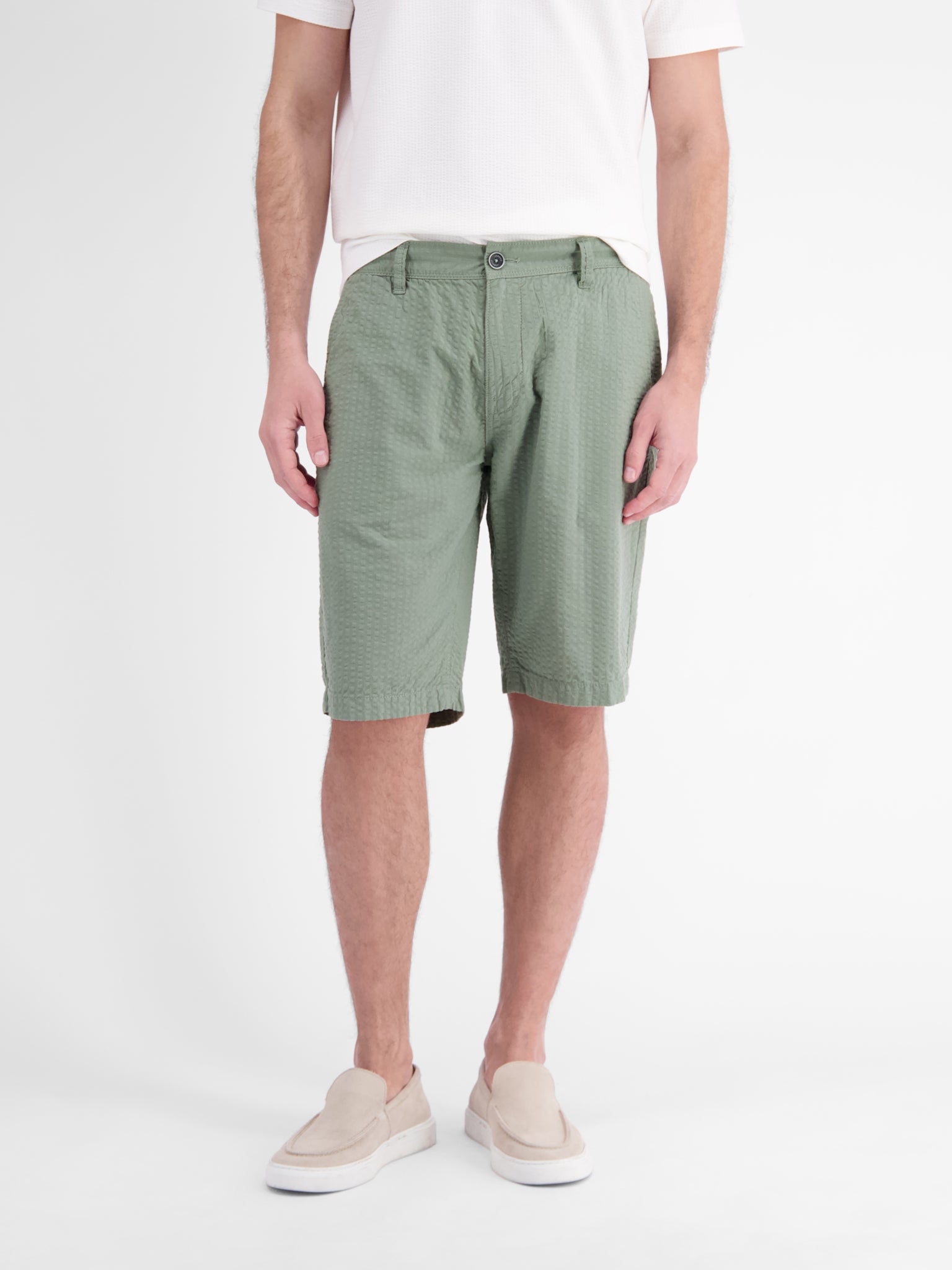 Lerros Herren Shorts Dark Bay Green