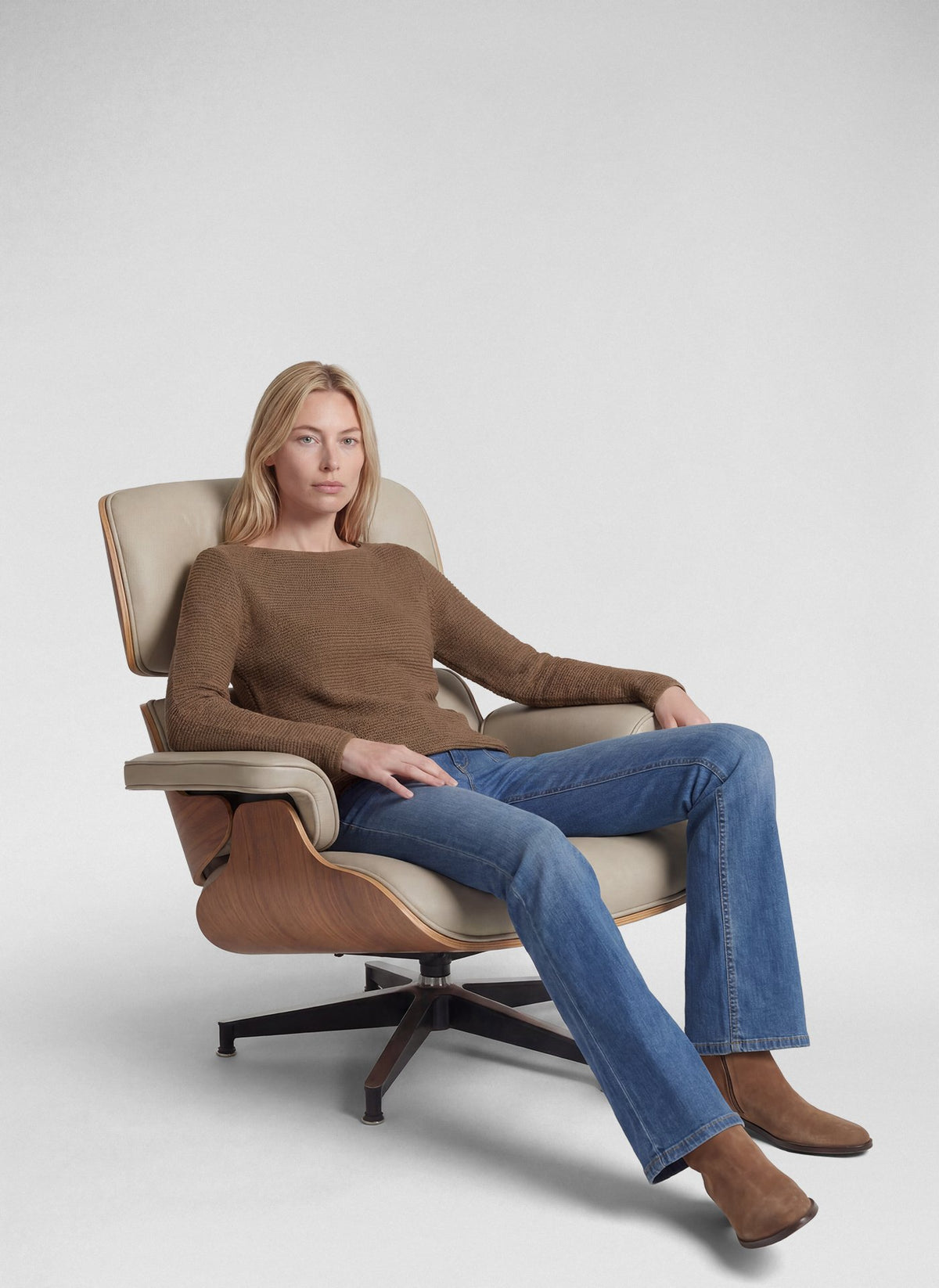 Rabe Damen Pullover Taupe