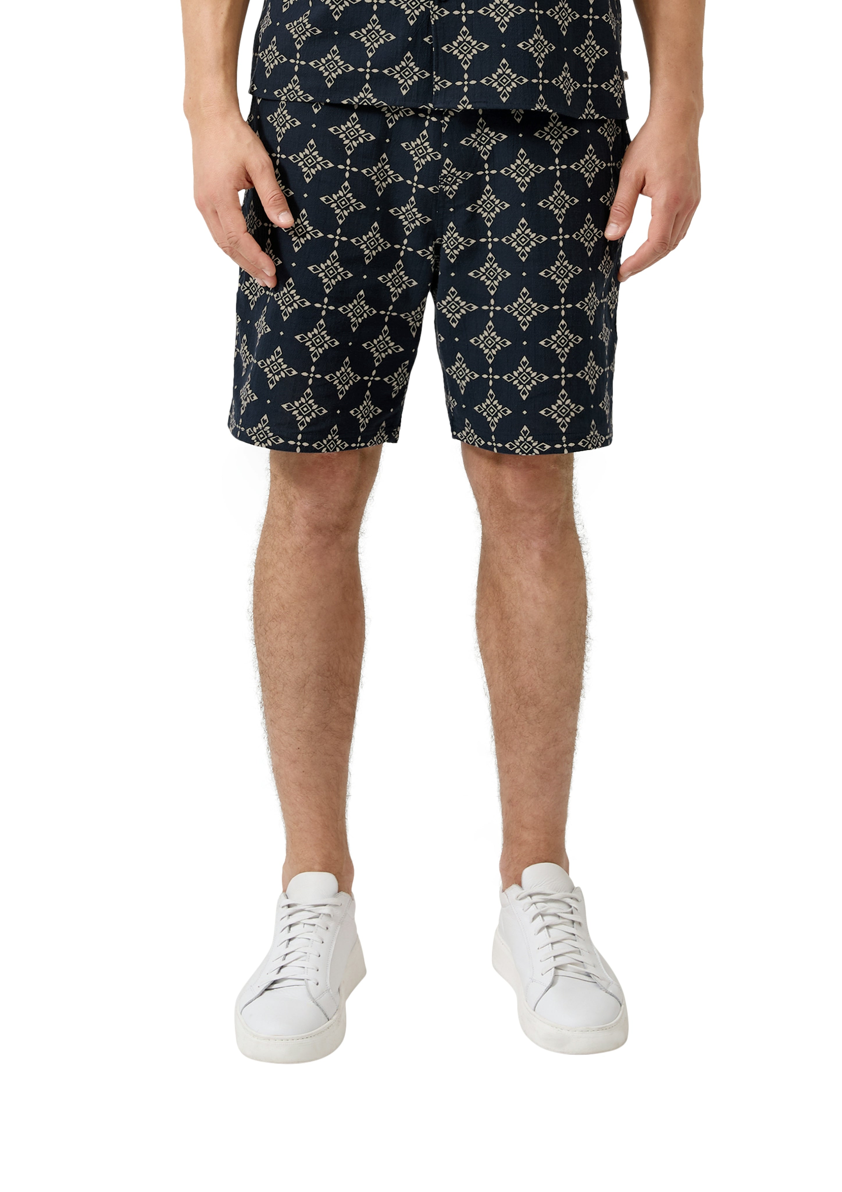 S. Oliver red Herren Shorts Blue