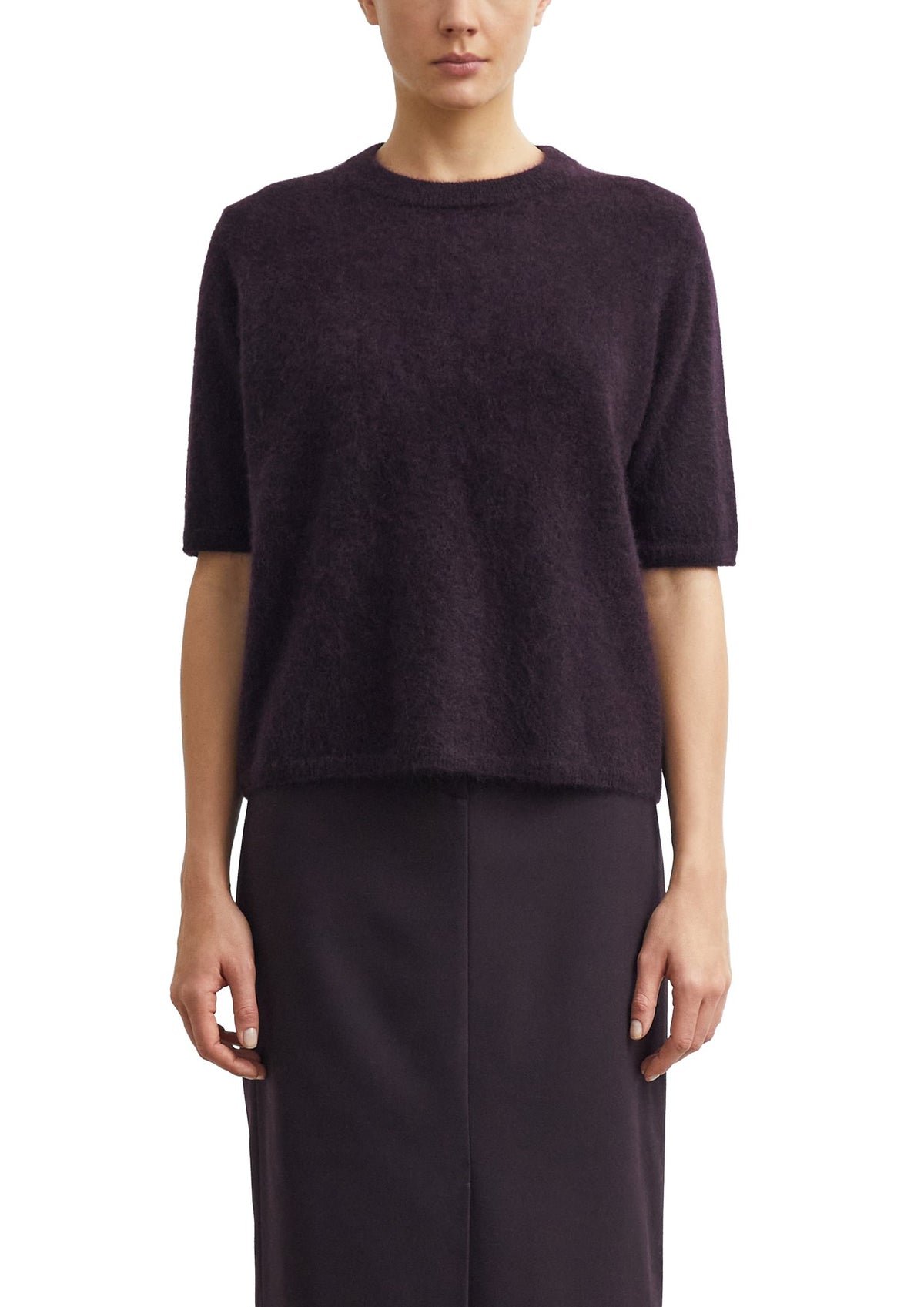 Comma Damen Pullover  Lilac/Pink
