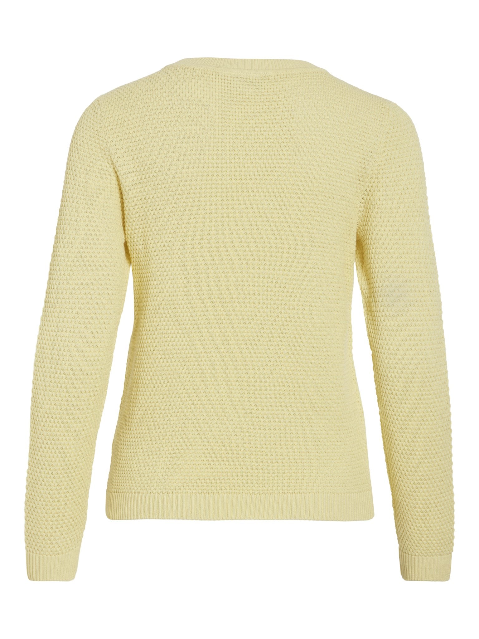 Vila Damen Pullover Pastel Yellow