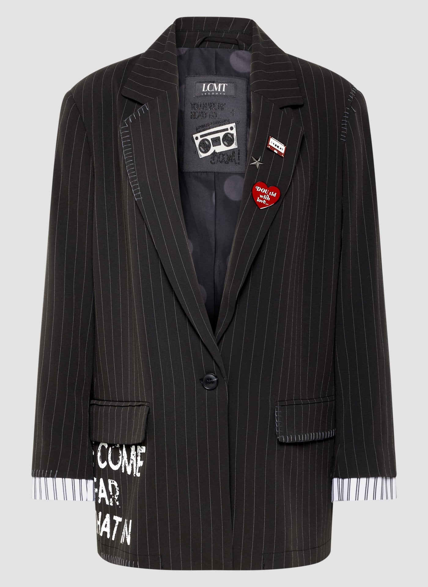 Le Comte Damen Jacken Schwarz