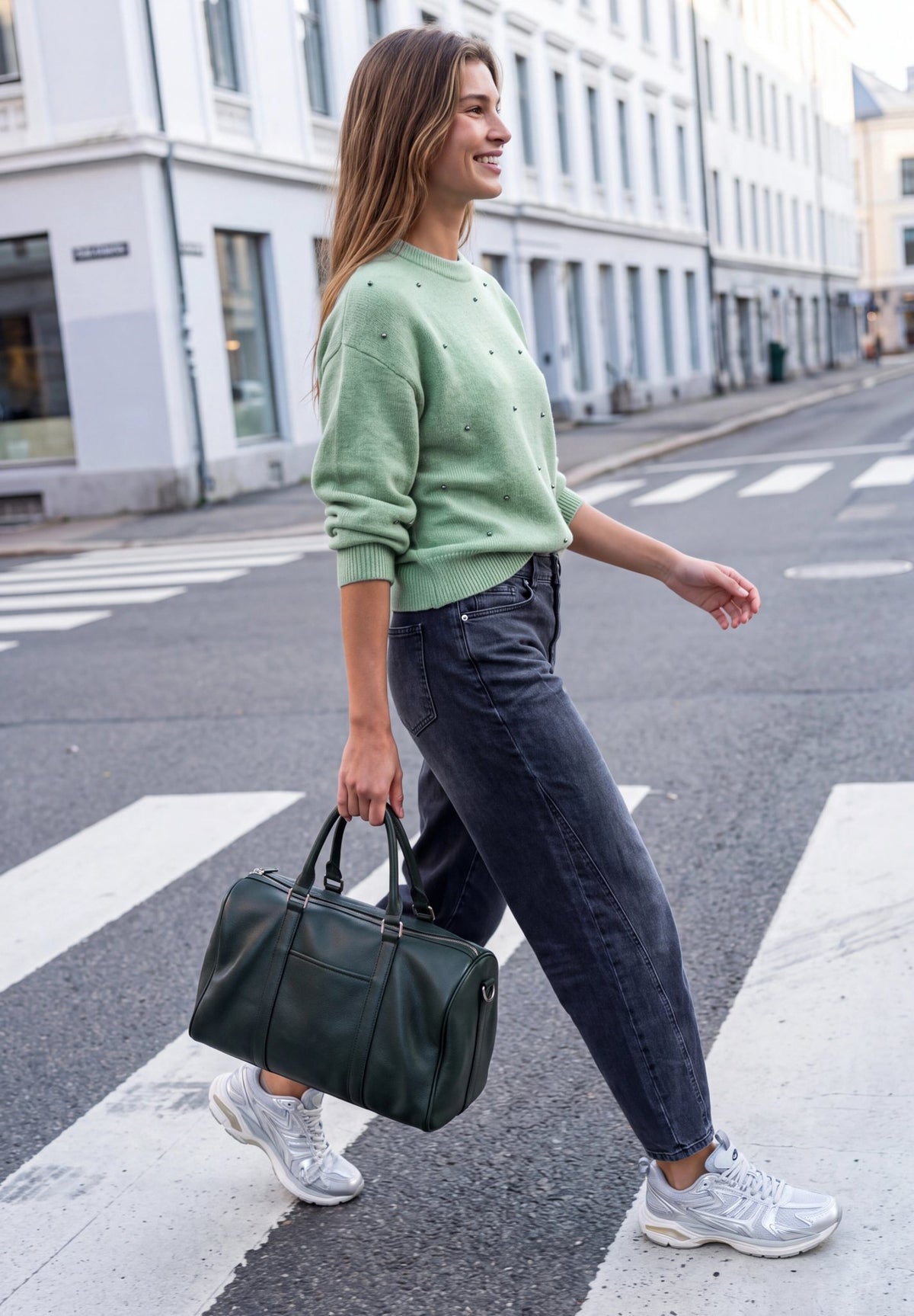 Street One Studio Damen Pullover  Grayed Mi