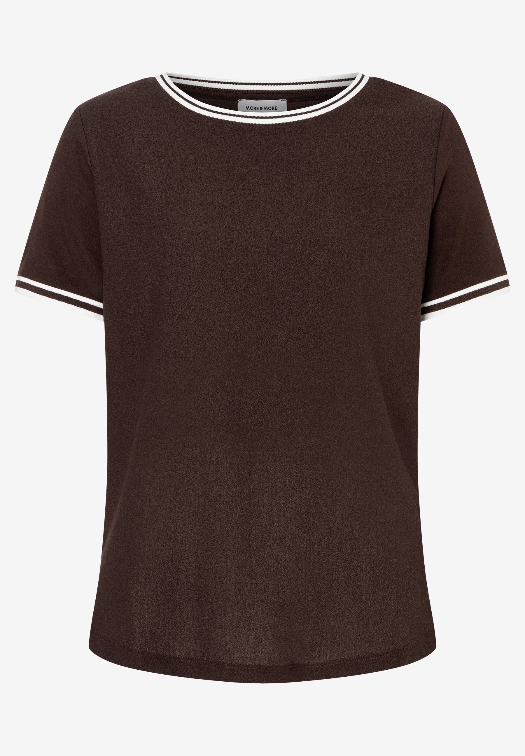 More & More Damen T-Shirts  Espresso B