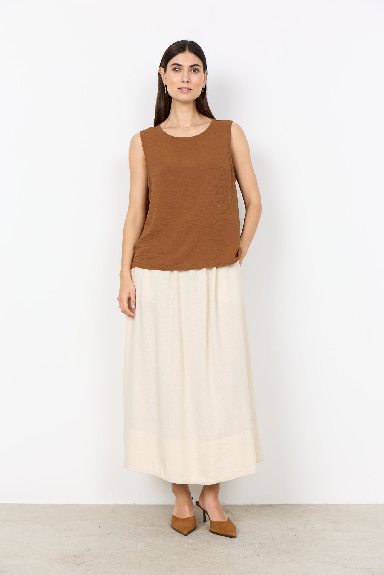 Soya Concept Damen Tops Toffee