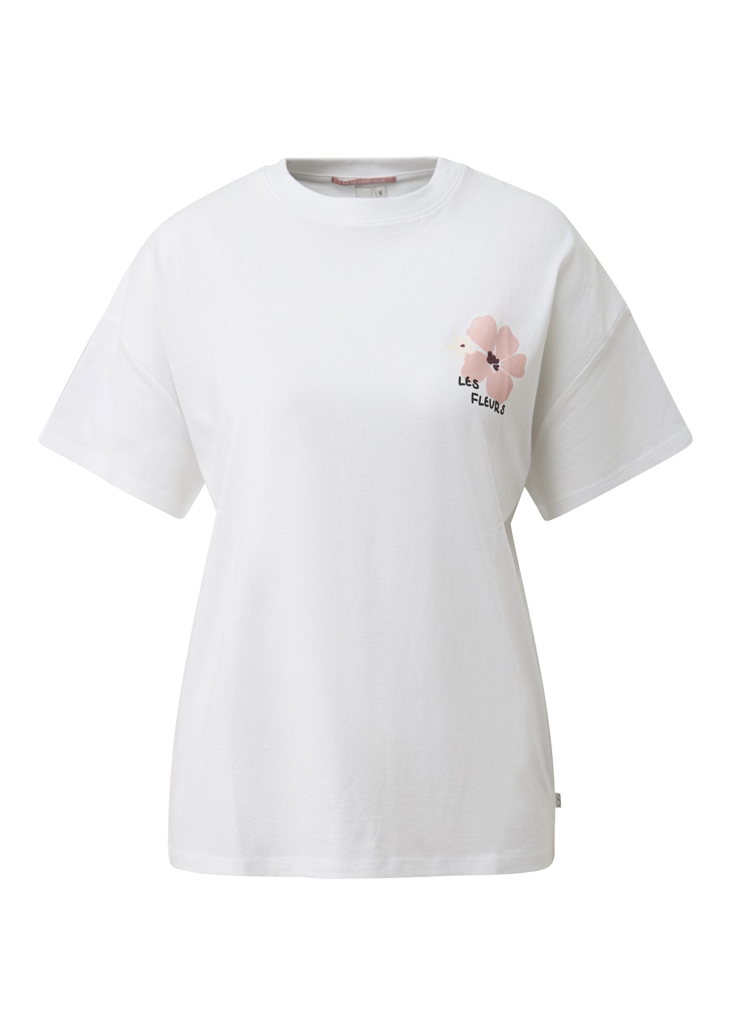 QS by S.Oliver Damen T-Shirts White
