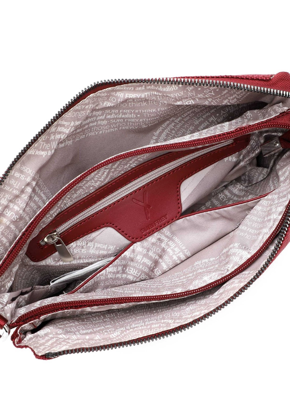 Surifrey Handtasche Darkwine