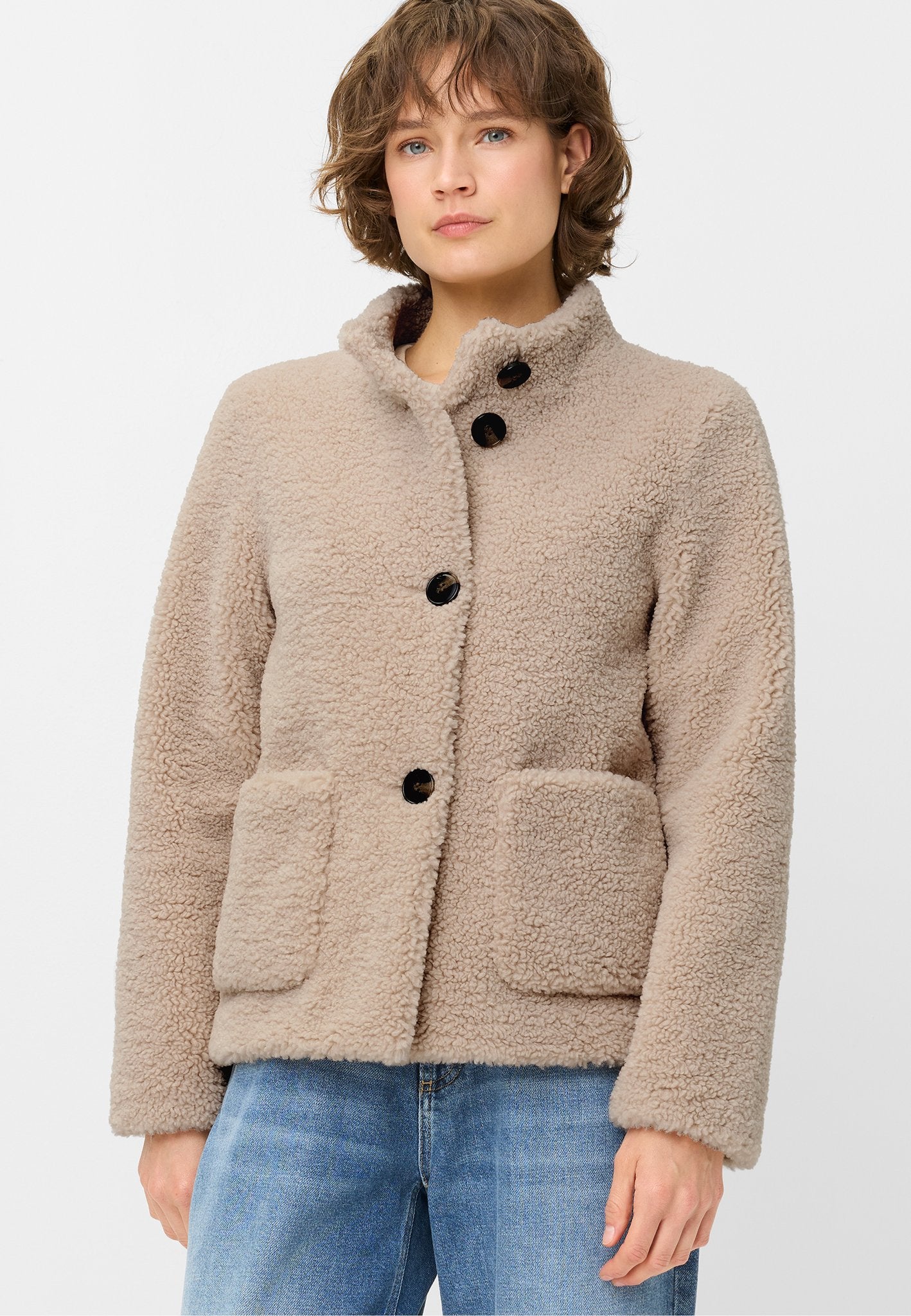 Fuchs & Schmitt Damen Jacken Beige/Kitt
